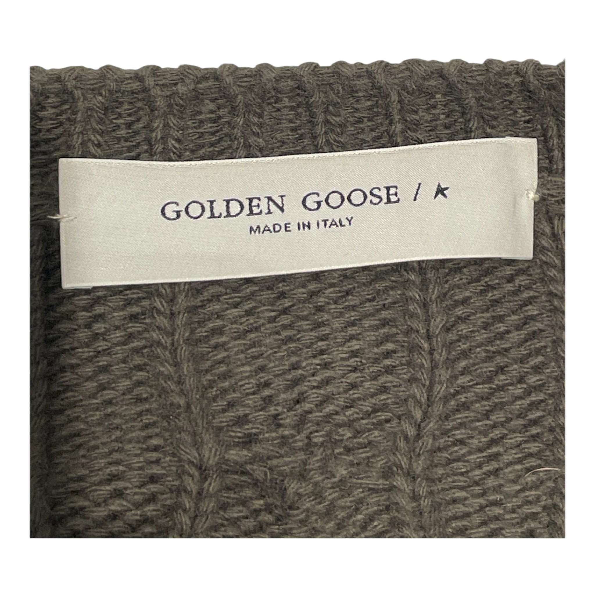 GOLDEN GOOSE/Sweater/XL/BEG/"Amery Cable Knit" view 3