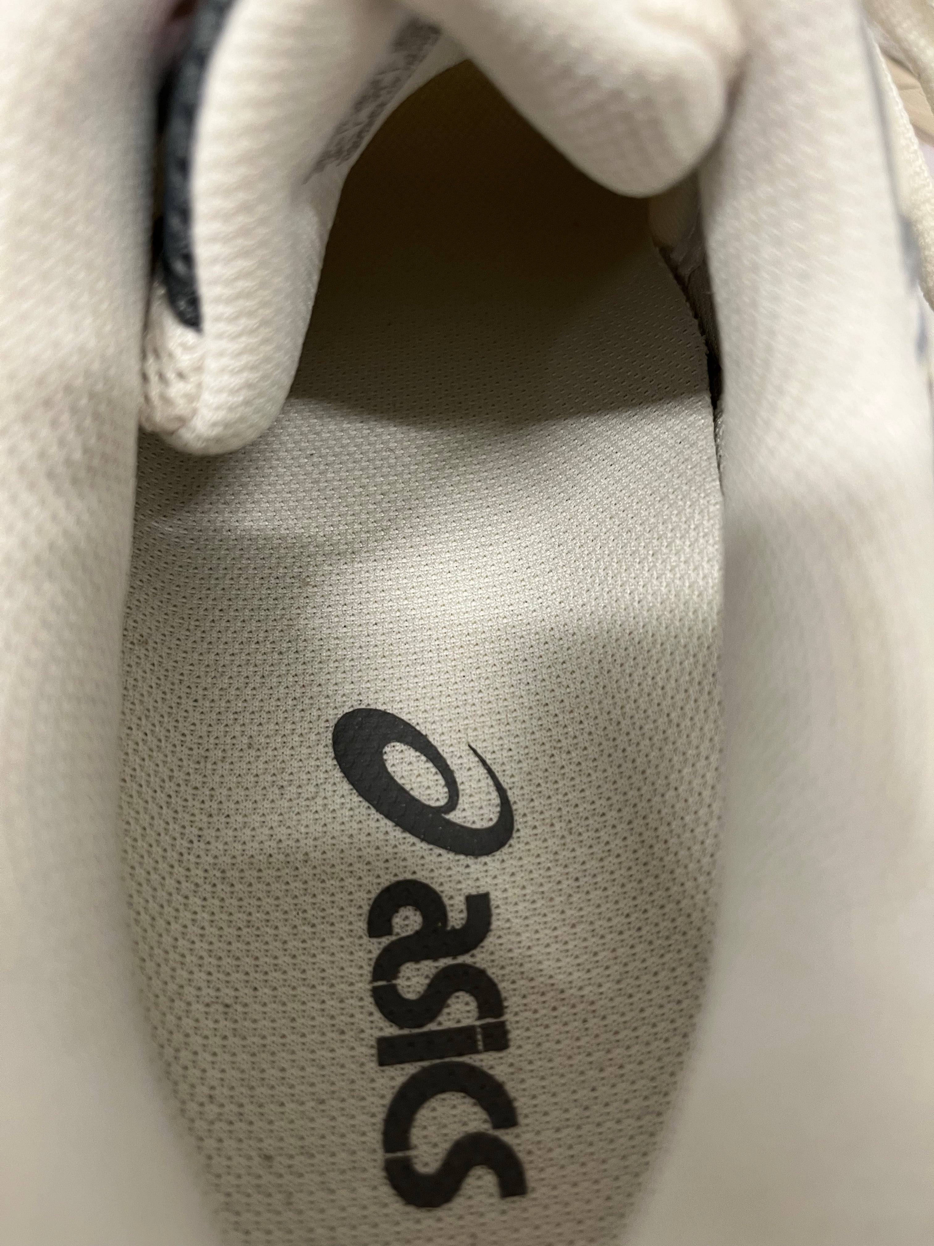 ASICS/Low-Sneakers/US 9/Stripe/Polyester/WHT/GEL NYC 2055 CREAM CARBON view 3