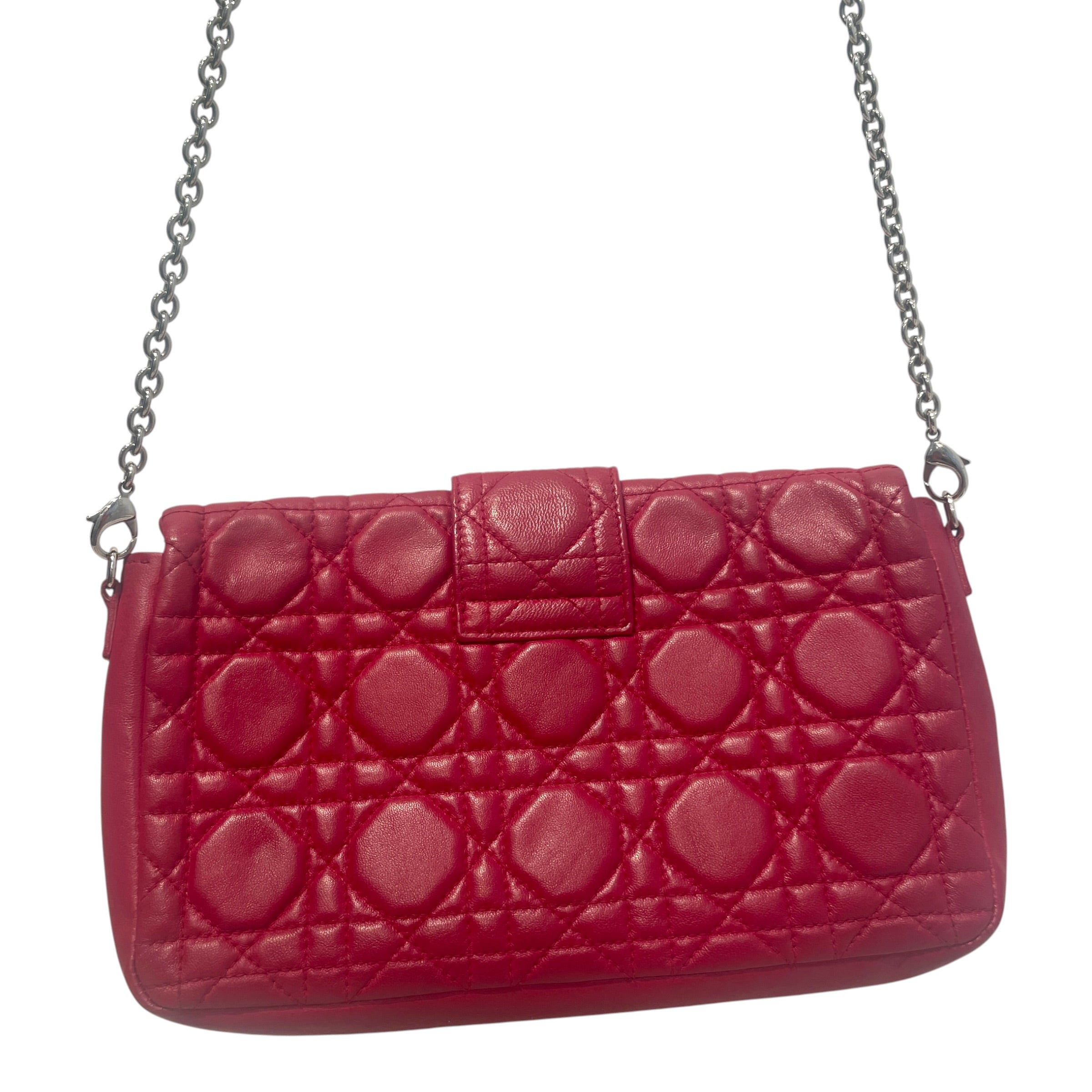 Christian Dior/Cross Body Bag/Leather/RED/Cannage Miss Dior view 4