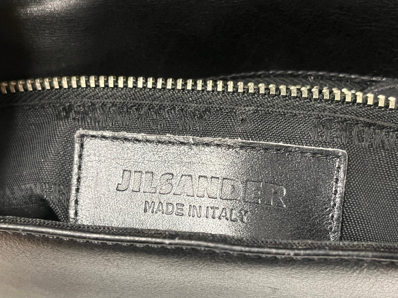 JIL SANDER/Cross Body Bag/OS/Leather/BLK/