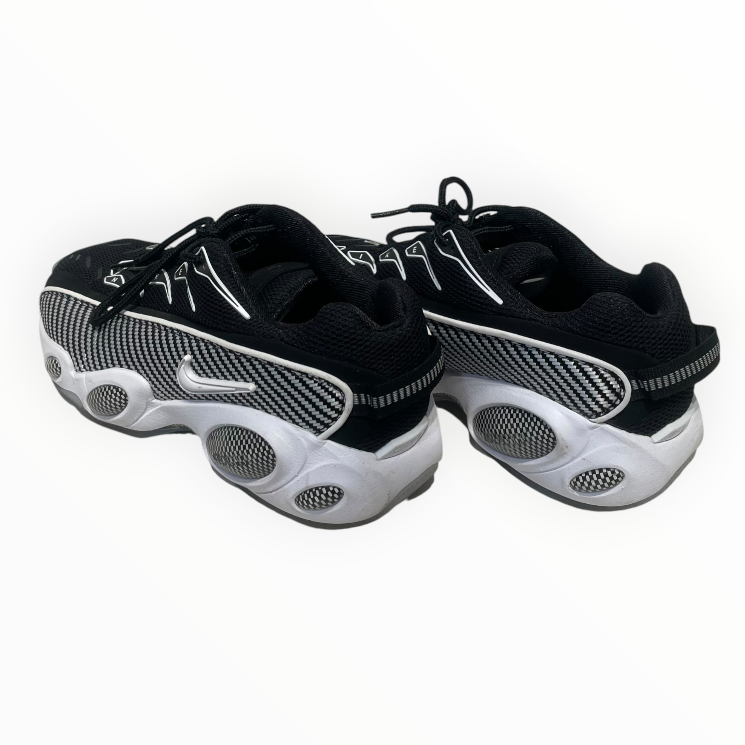 NIKE/Low-Sneakers/US 8.5/Stripe/Cotton/BLK/notca 1 view 2