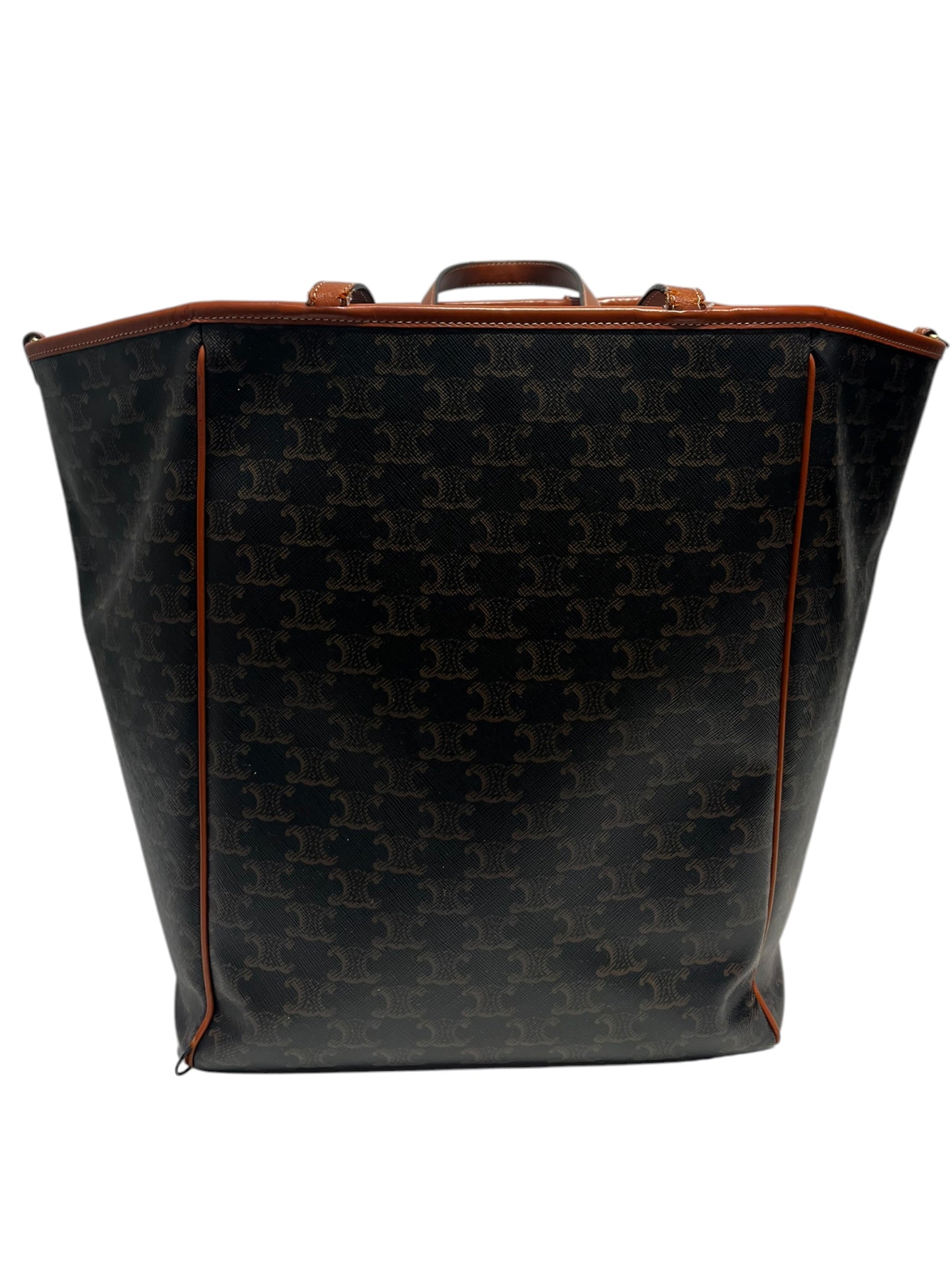 CELINE/Tote Bag/Monogram/Leather/BRW/CELINE TOTE view 1