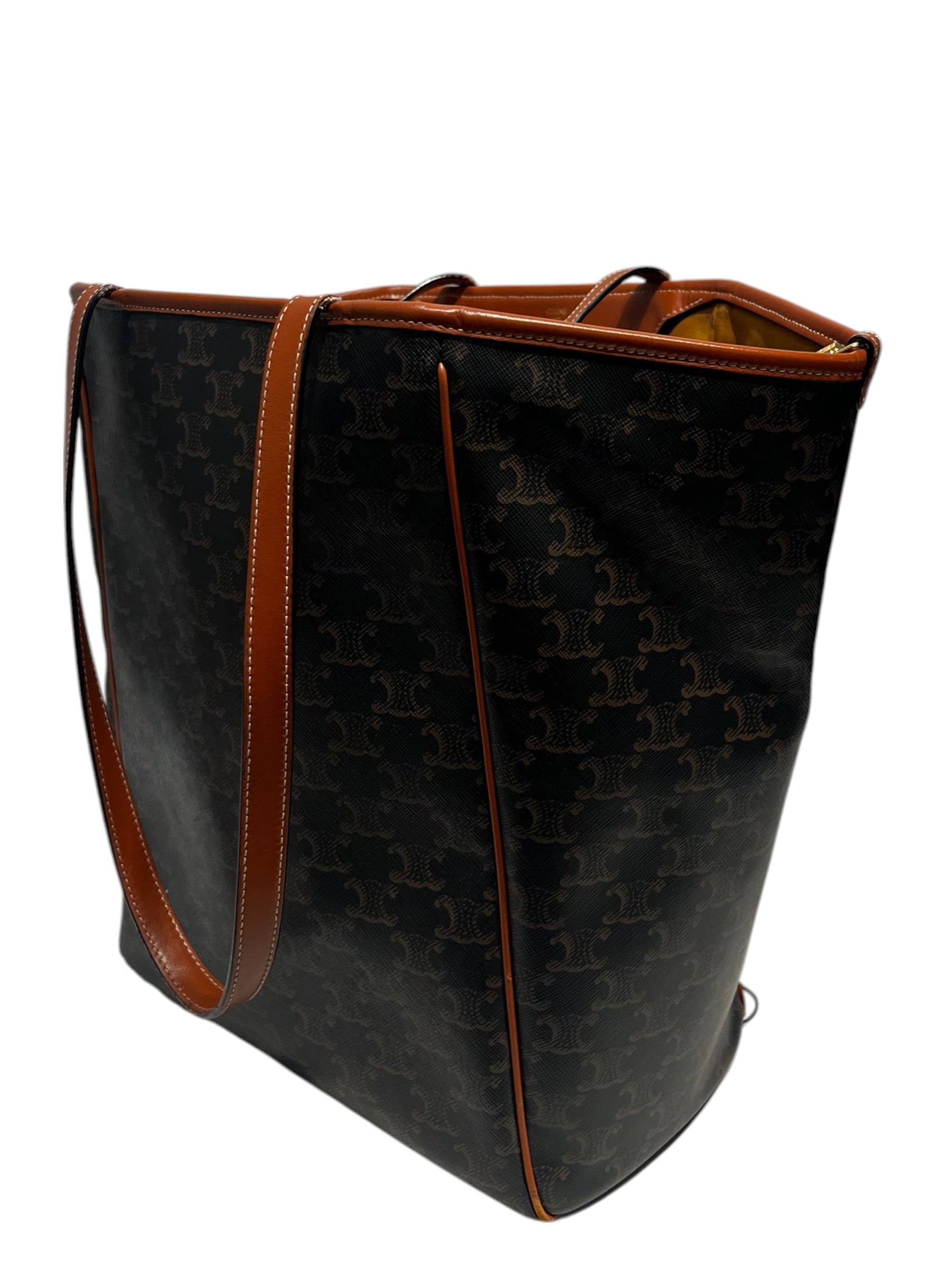 CELINE/Tote Bag/Monogram/Leather/BRW/CELINE TOTE view 2