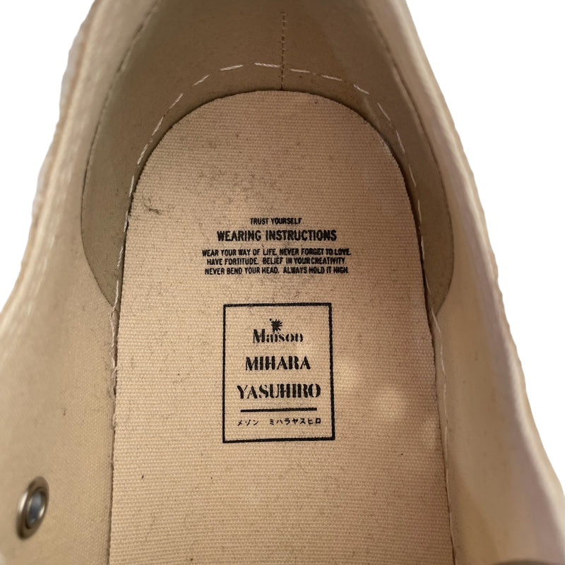 MIHARA YASUHIRO/Low-Sneakers/EU 43/Cotton/WHT/a05fw702