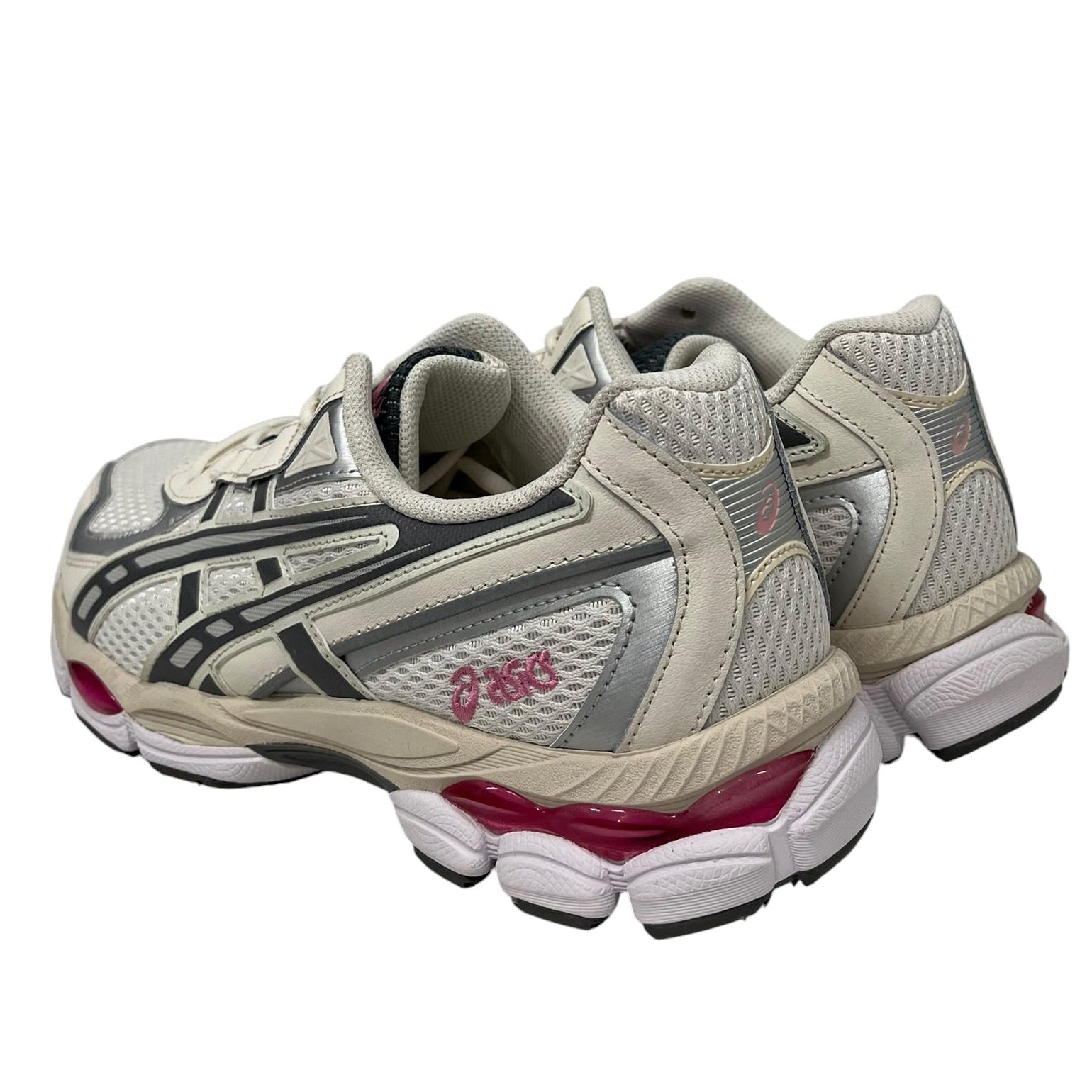 ASICS/Low-Sneakers/US 9/Stripe/Polyester/WHT/GEL NYC 2055 CREAM CARBON view 2