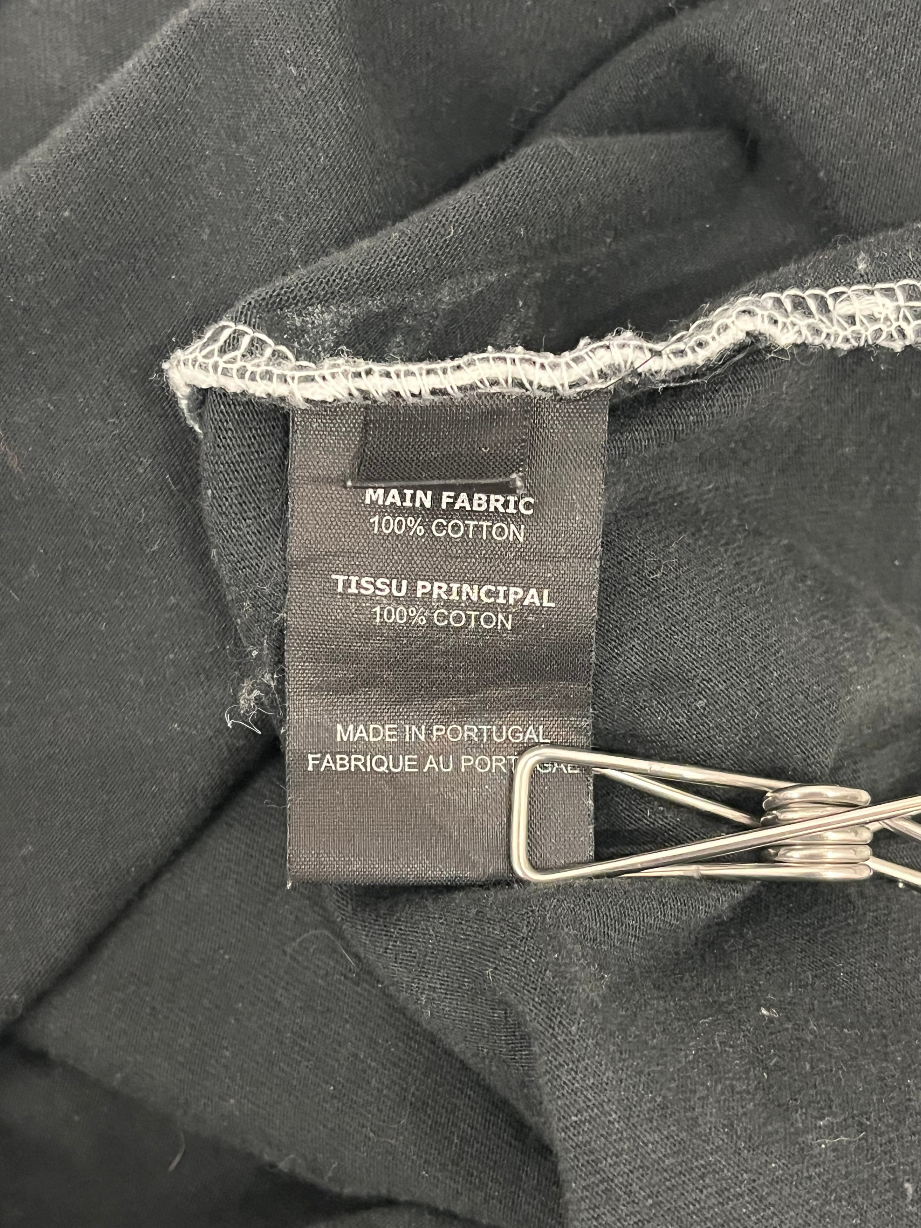 VETEMENTS/Hanes/T-Shirt/S/Cotton/WHT/DOUBLE LAYERED T-SHIRT view 4