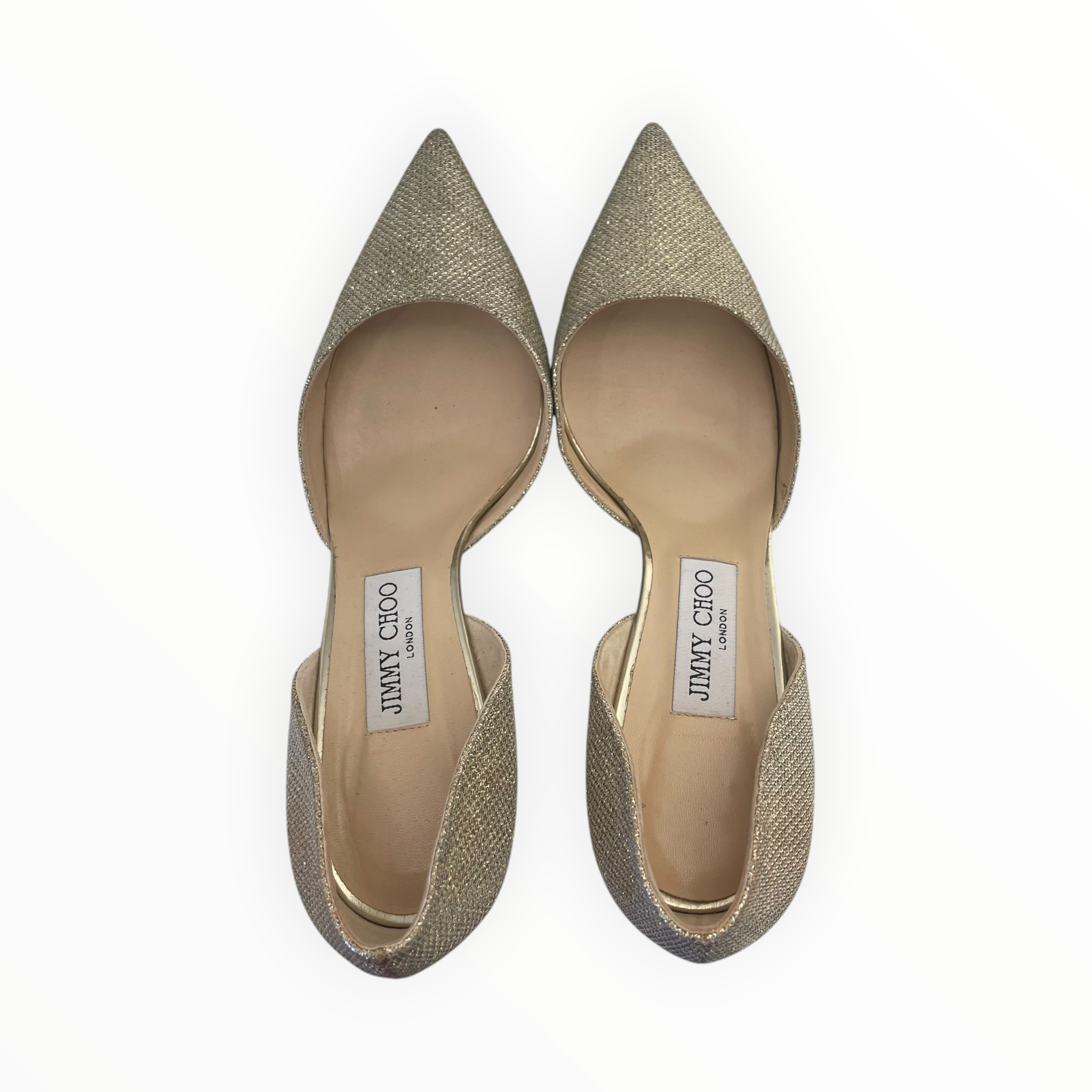 JIMMY CHOO/Heels/EU 38.5/GLD/ view 3