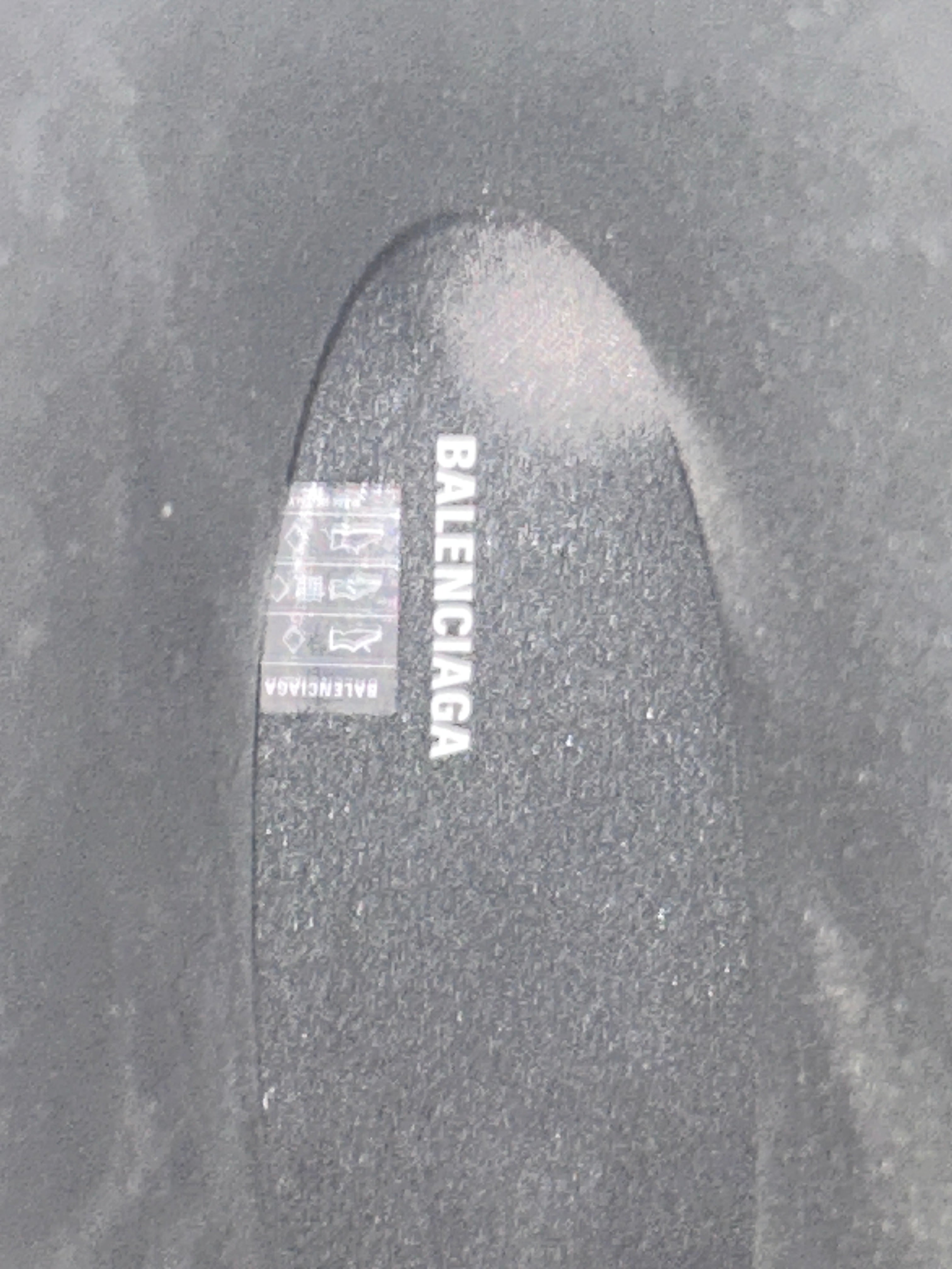 BALENCIAGA/Boots/EU 36/BLK/TALL RUBBER BOOTS view 3