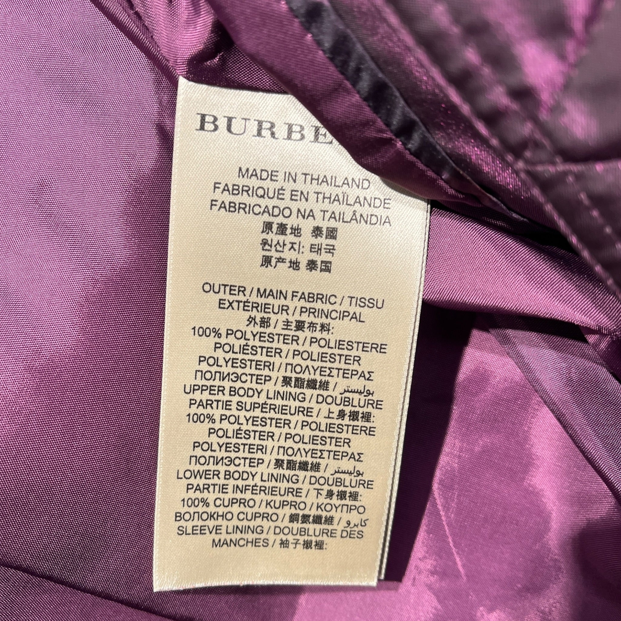 BURBERRY BRIT/Jacket/S/PPL/PUFFER COAT view 4