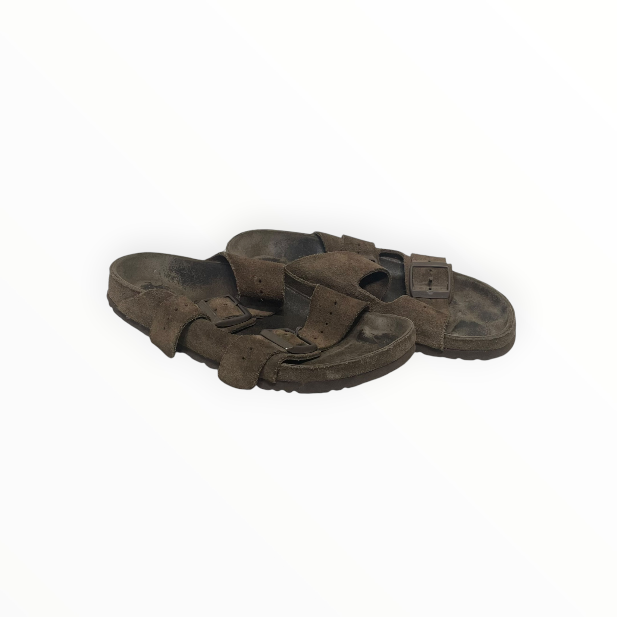 Rick Owens/BIRKENSTOCK/Low-Sneakers/EU 40/Leather/BEG/ view 1