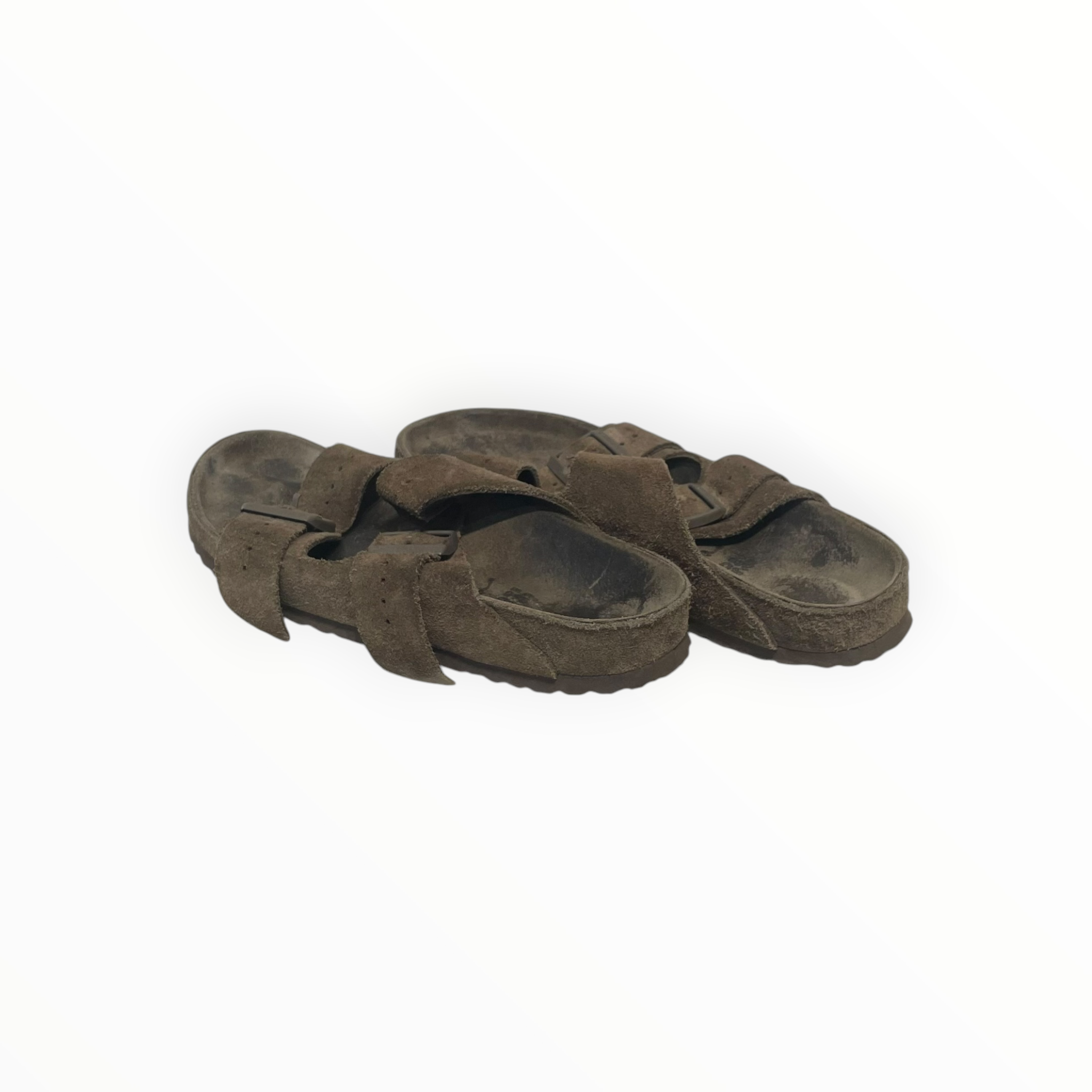 Rick Owens/BIRKENSTOCK/Low-Sneakers/EU 40/Leather/BEG/ view 2