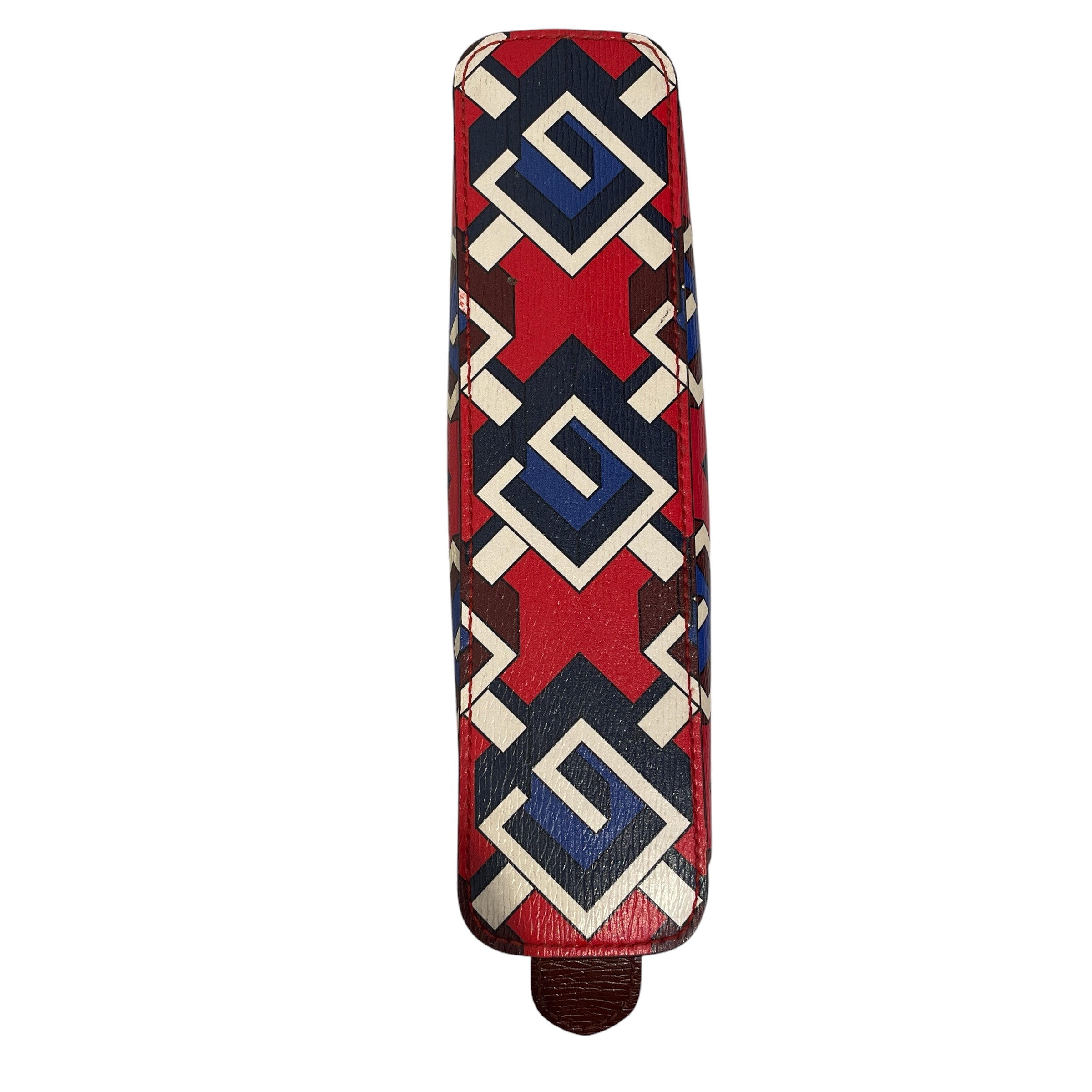 GUCCI/Accessories/Monogram/Leather/RED/Geometric Pattern Pencil Case view 4