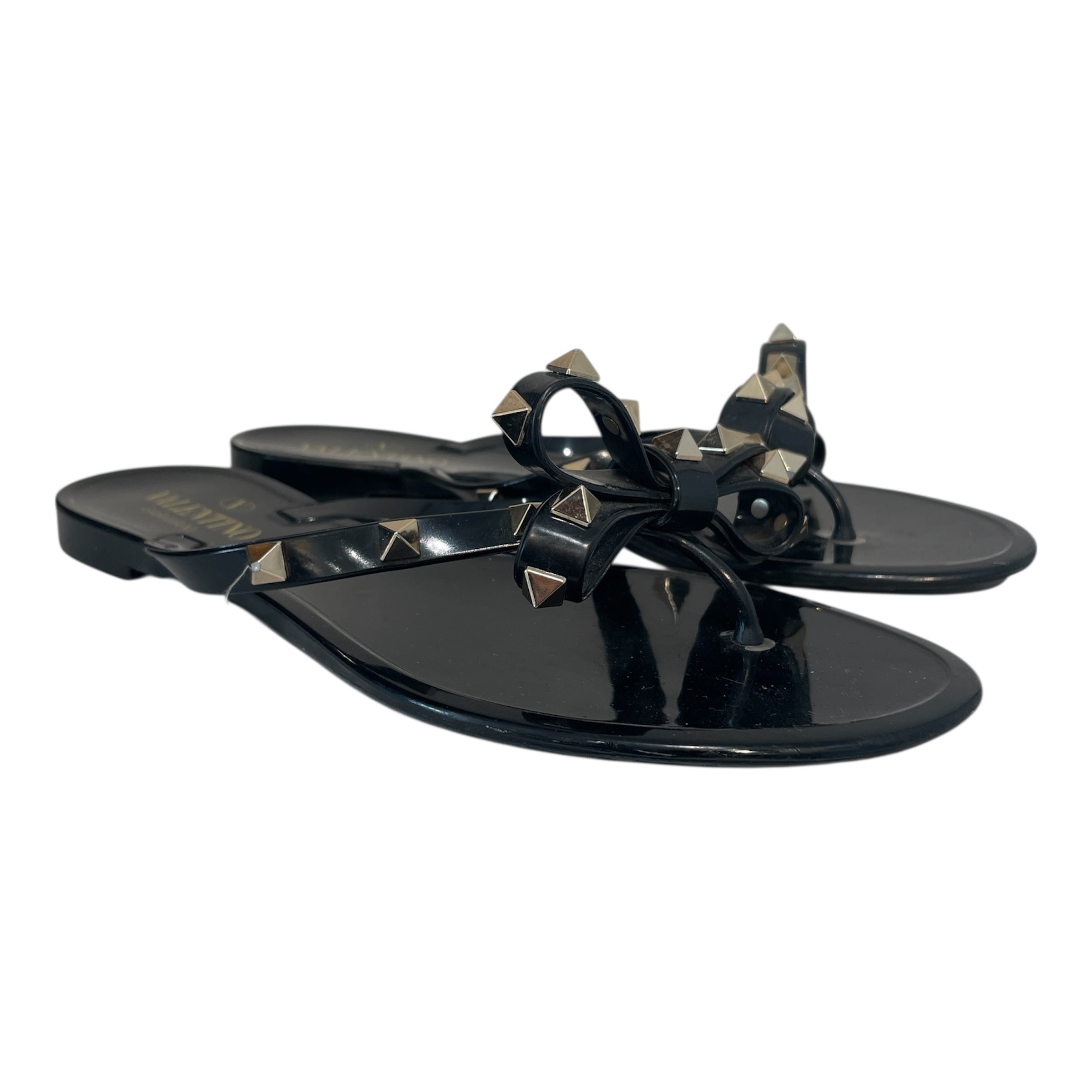 VALENTINO/Sandals/EU 37/BLK/Studed Ankles view 1