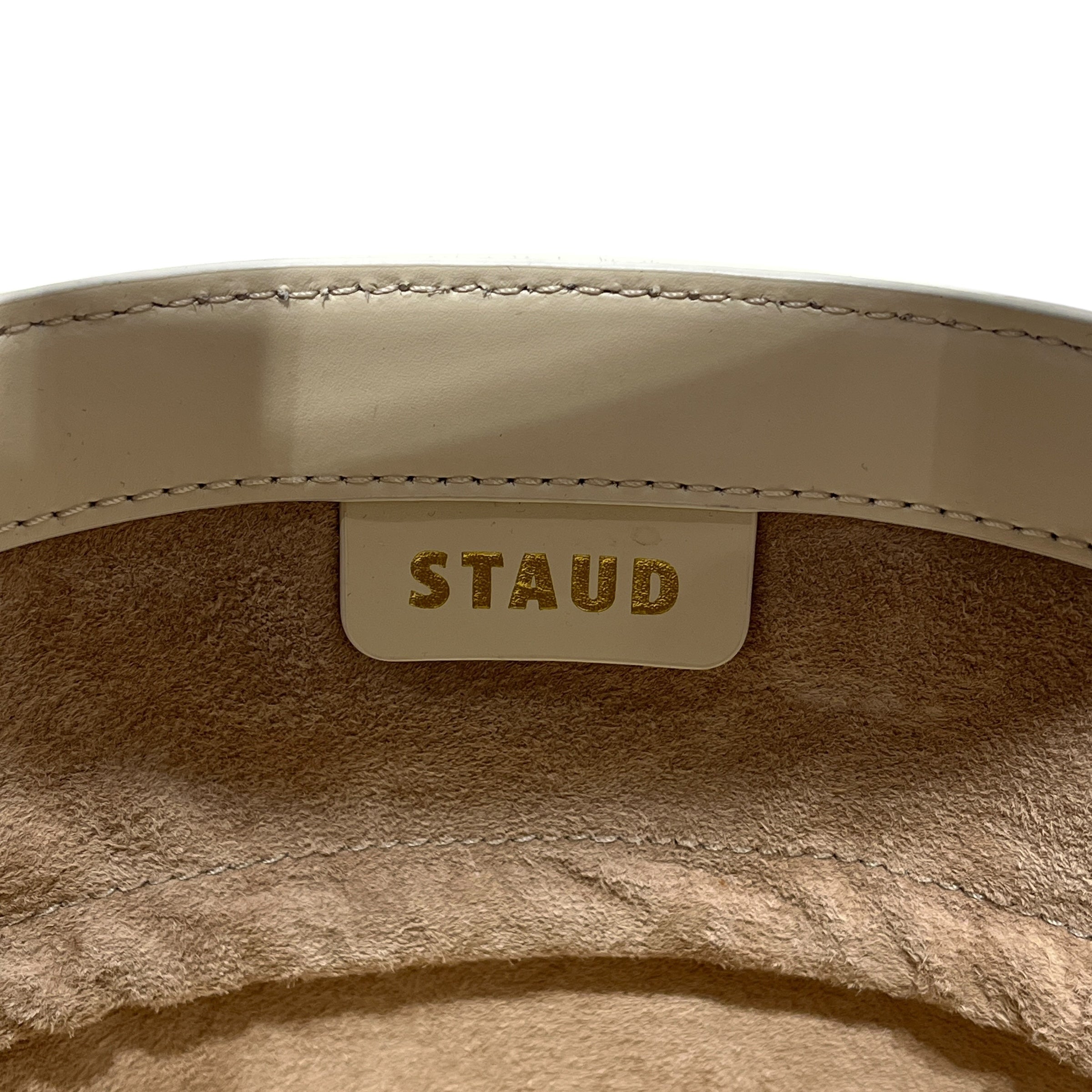 STAUD/Cross Body Bag/Leather/CRM/TOP HANDLE BUCKET BAG view 5