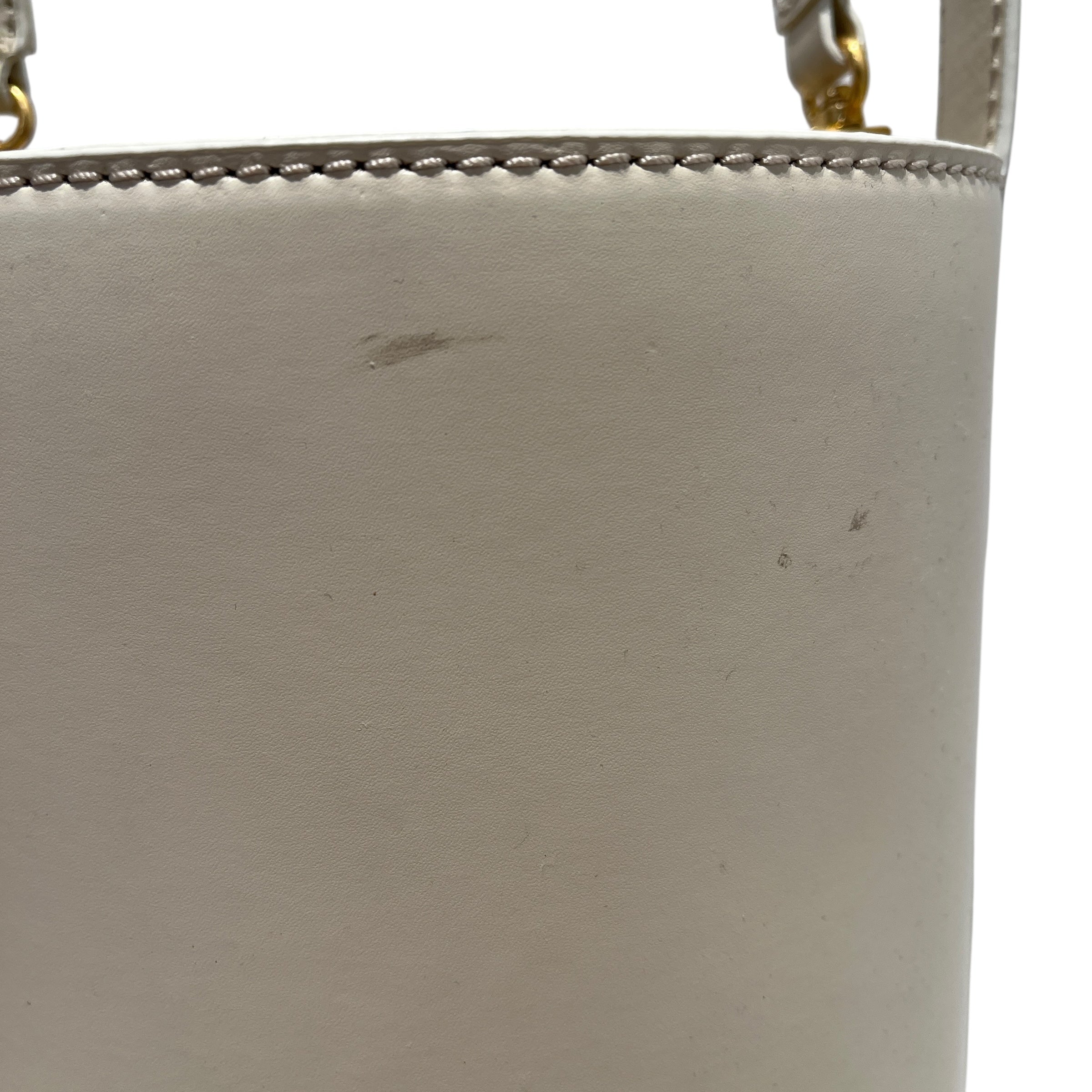 STAUD/Cross Body Bag/Leather/CRM/TOP HANDLE BUCKET BAG view 7