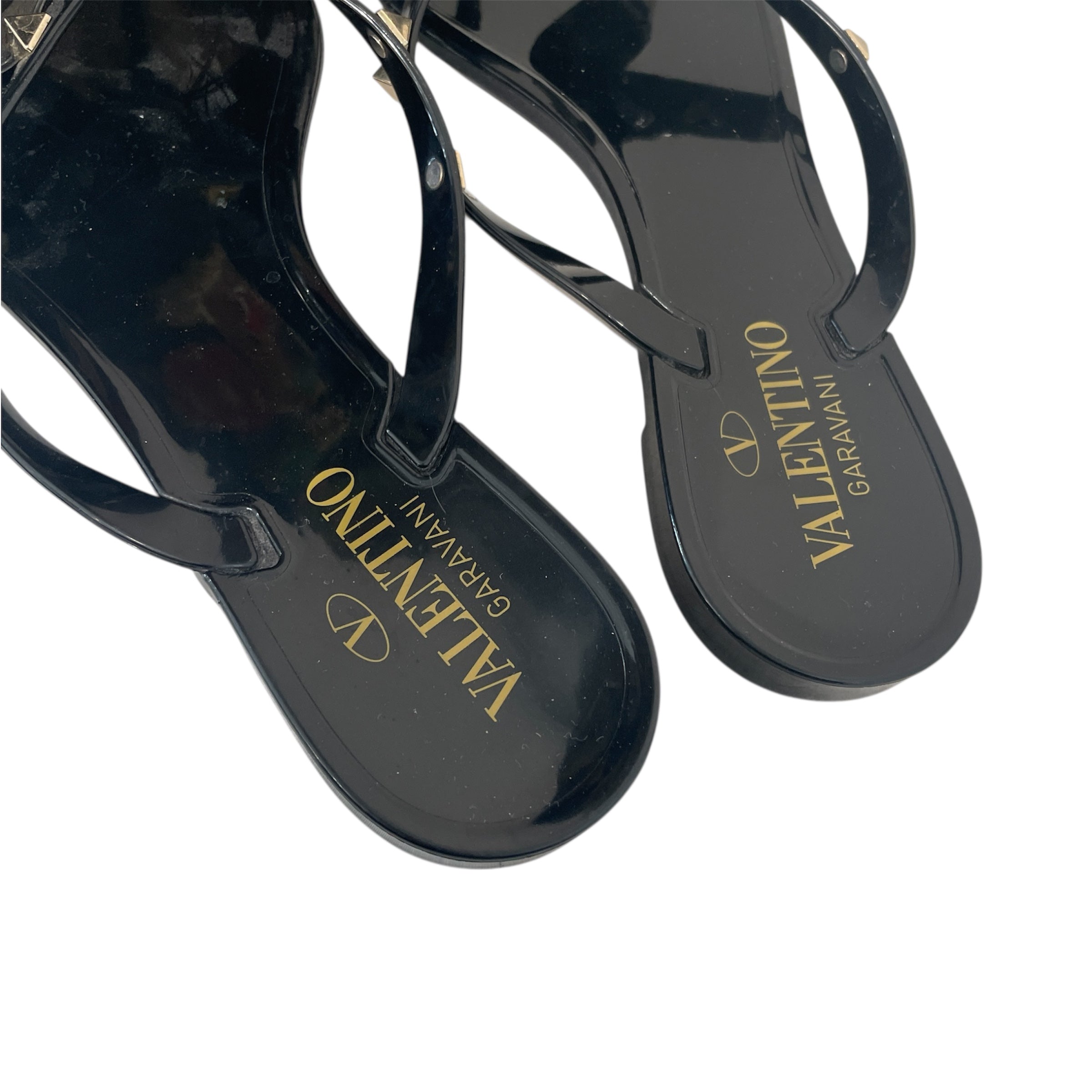 VALENTINO/Sandals/EU 37/BLK/Studed Ankles view 4