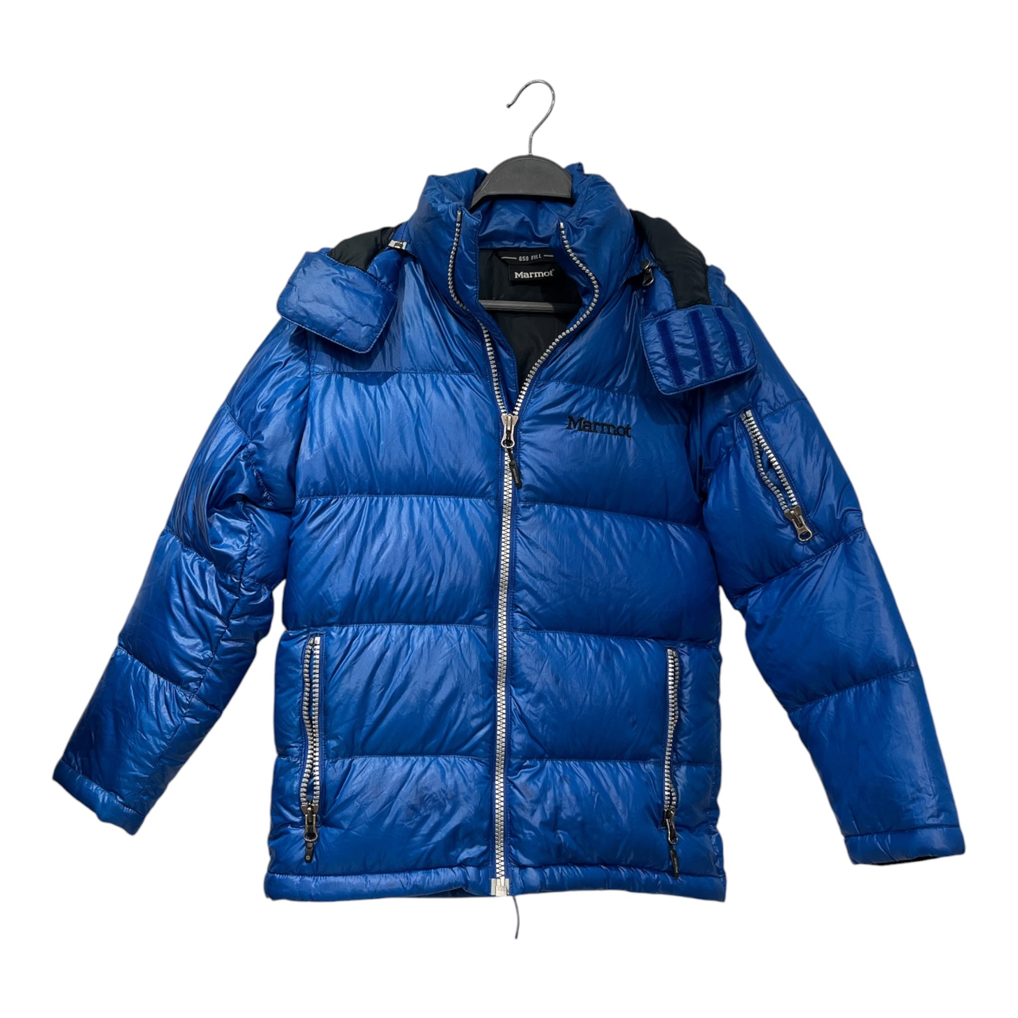Marmot/Puffer Jkt/S/Nylon/BLU/Double Breasted/Q10261 stockholm down jkt view 1