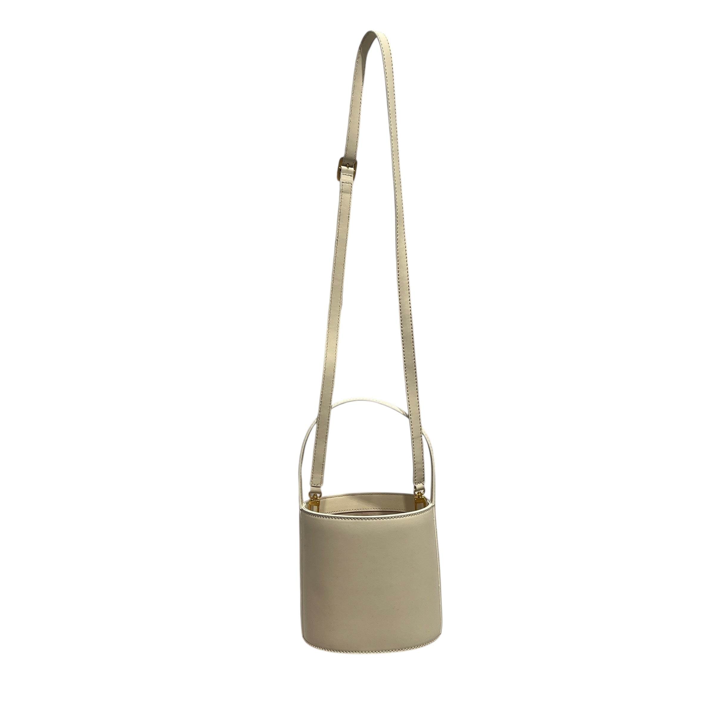 STAUD/Cross Body Bag/Leather/CRM/TOP HANDLE BUCKET BAG view 1