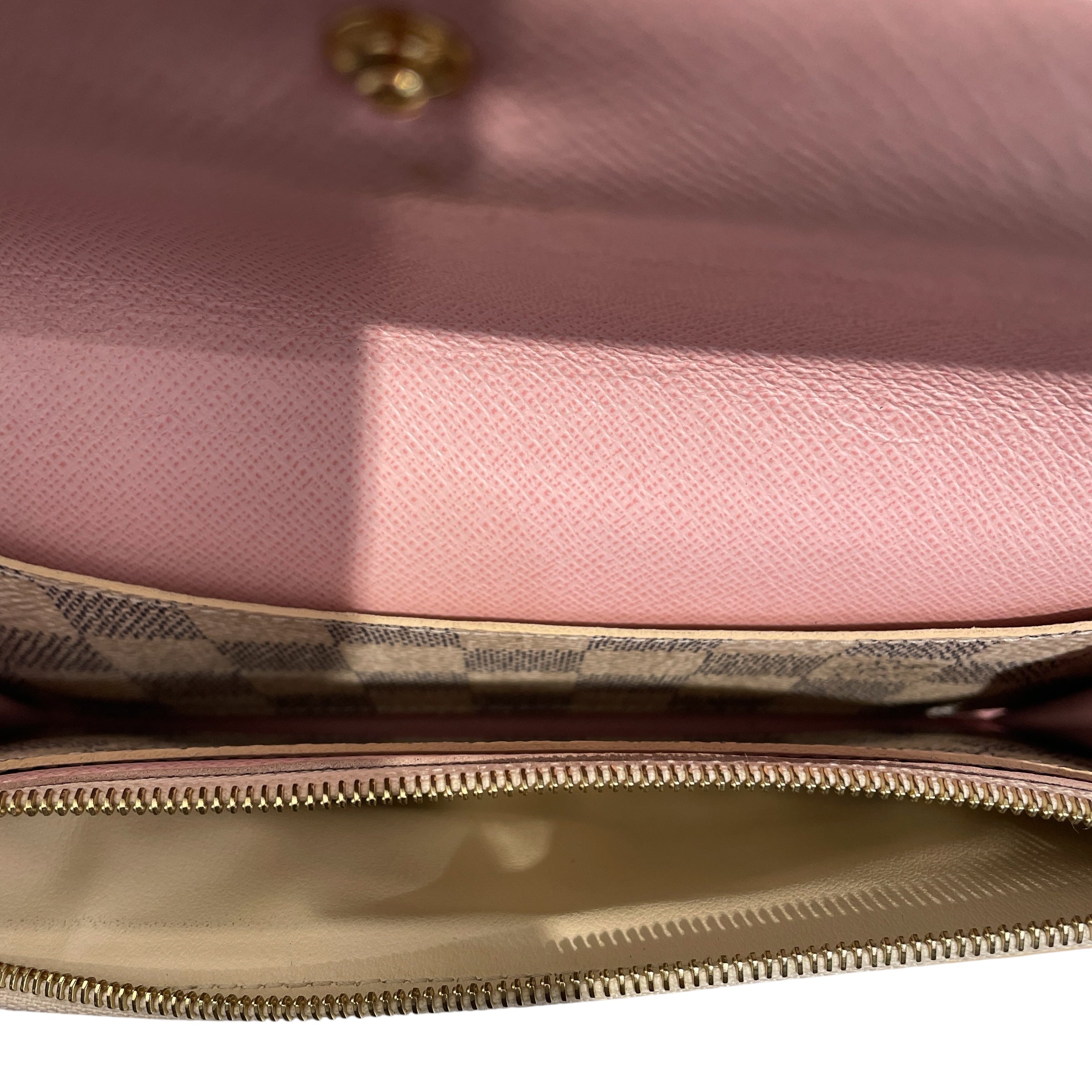 LOUIS VUITTON/Long Wallet/Monogram/Leather/CRM/EMILIE view 3