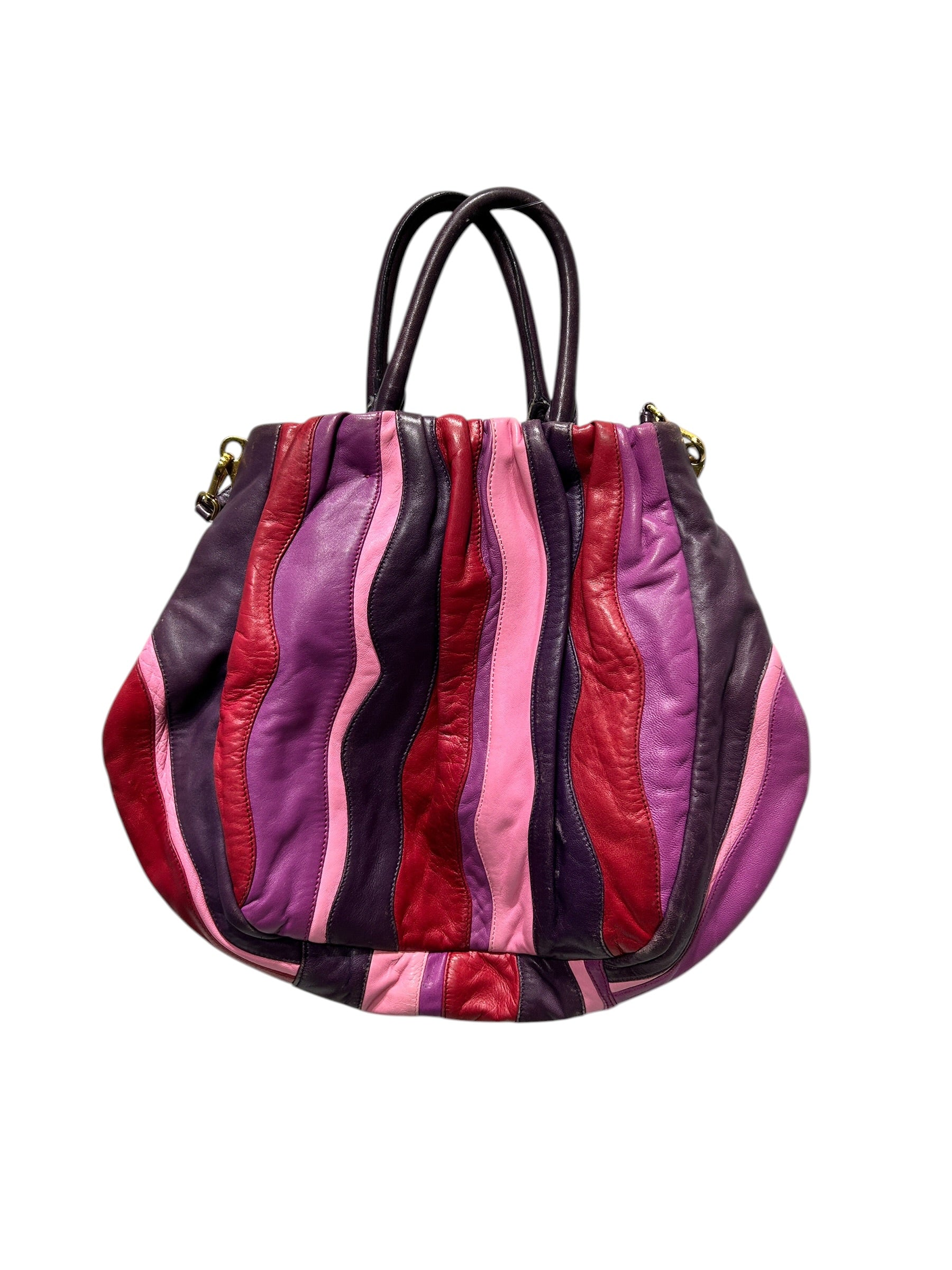 PRADA/Bag/Stripe/Leather/MLT/SQUIGGLE LINES view 2
