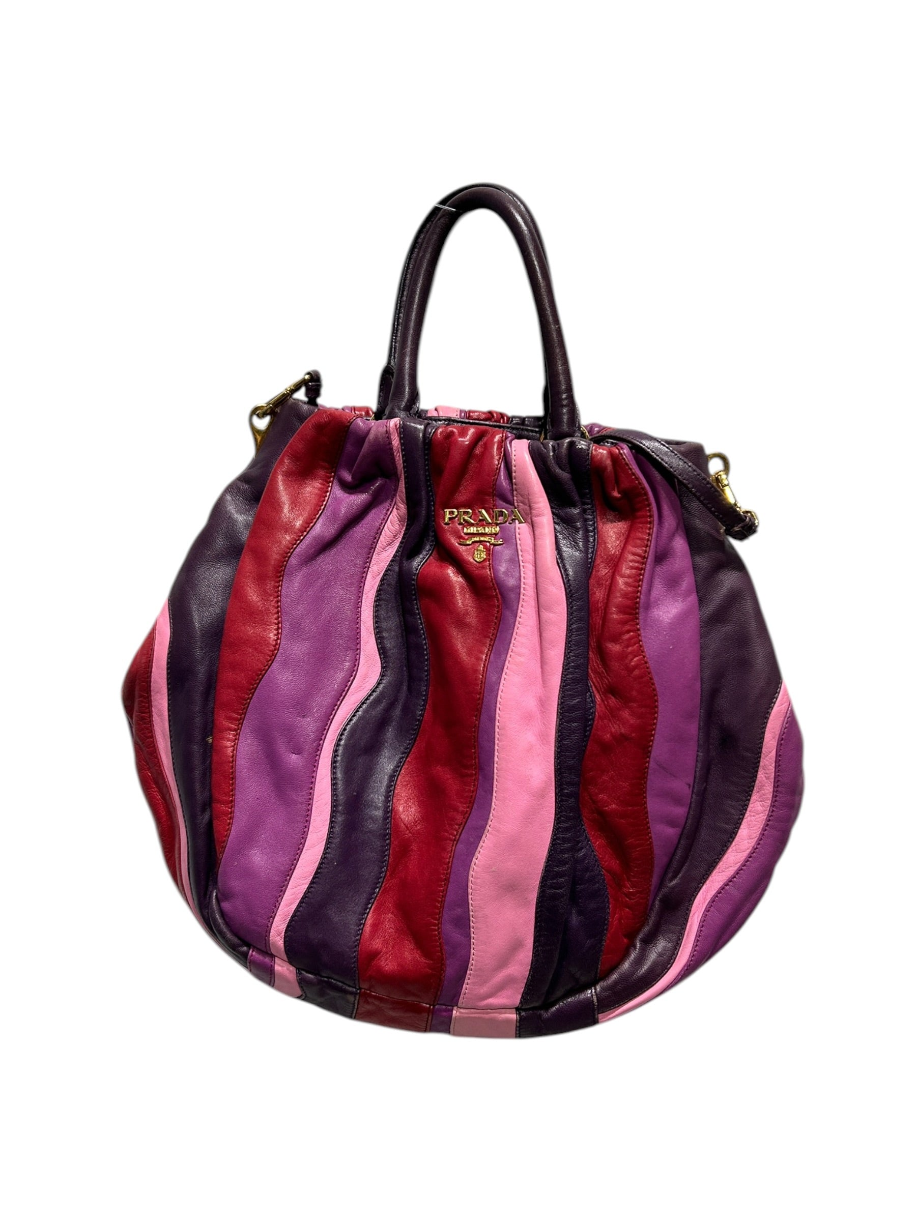 PRADA/Bag/Stripe/Leather/MLT/SQUIGGLE LINES view 1