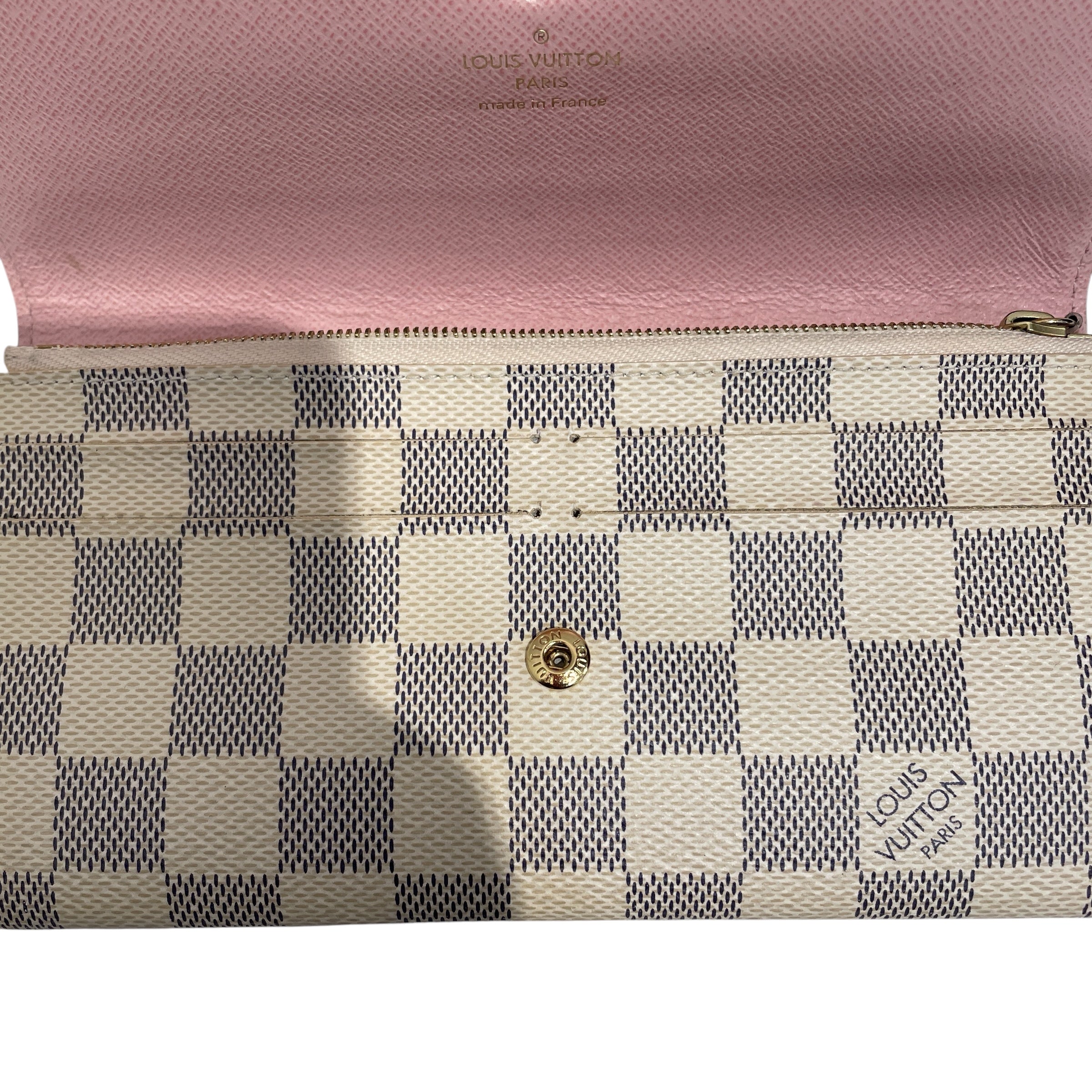 LOUIS VUITTON/Long Wallet/Monogram/Leather/CRM/EMILIE view 4