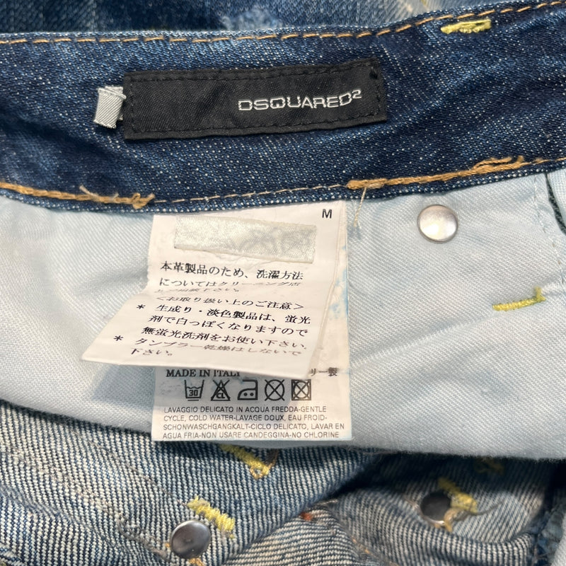 DSQUARED2/Bottoms/38/Denim/BLU/yellow buttons