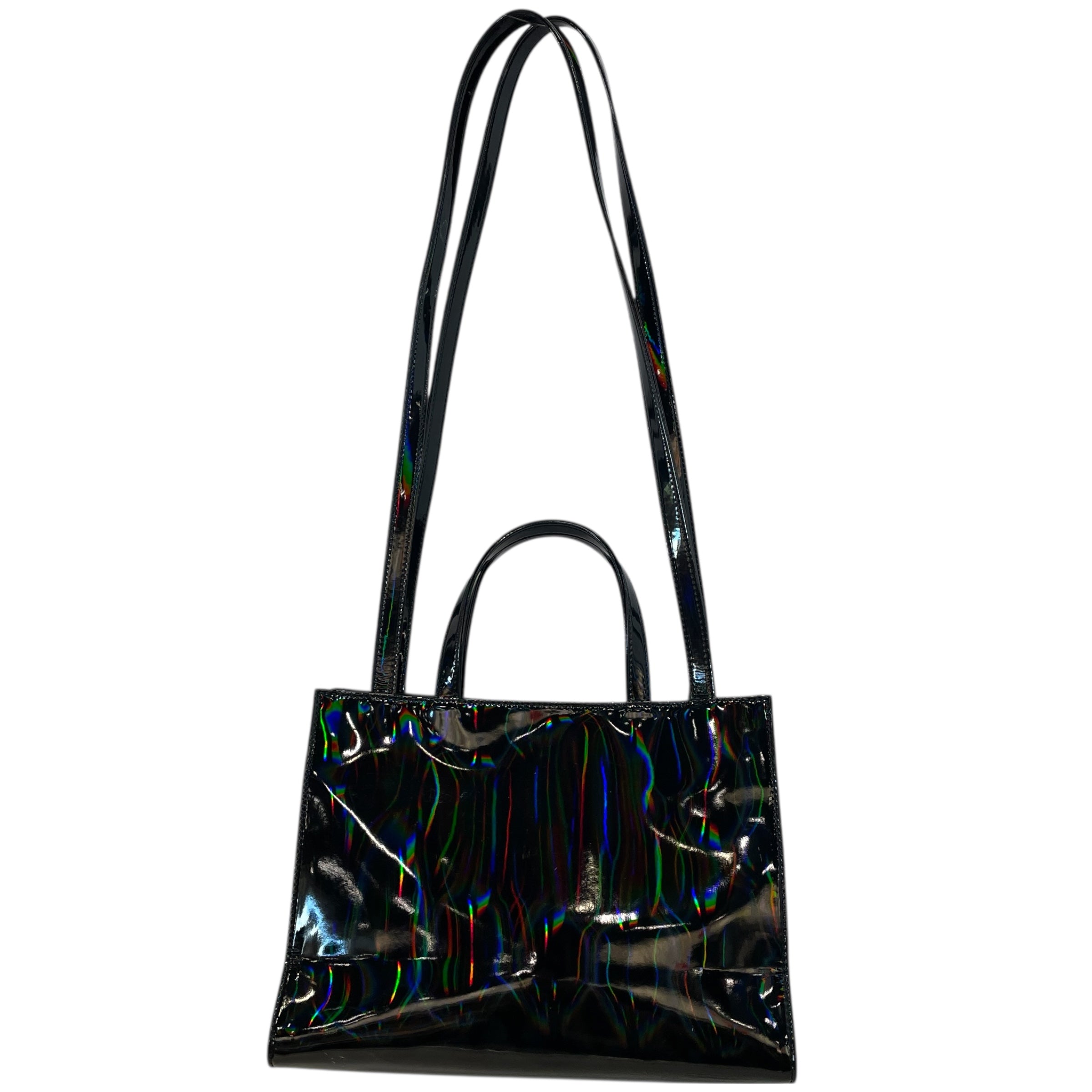 Telfar/Cross Body Bag/Iridescent/BLK/Rainbow Black view 2