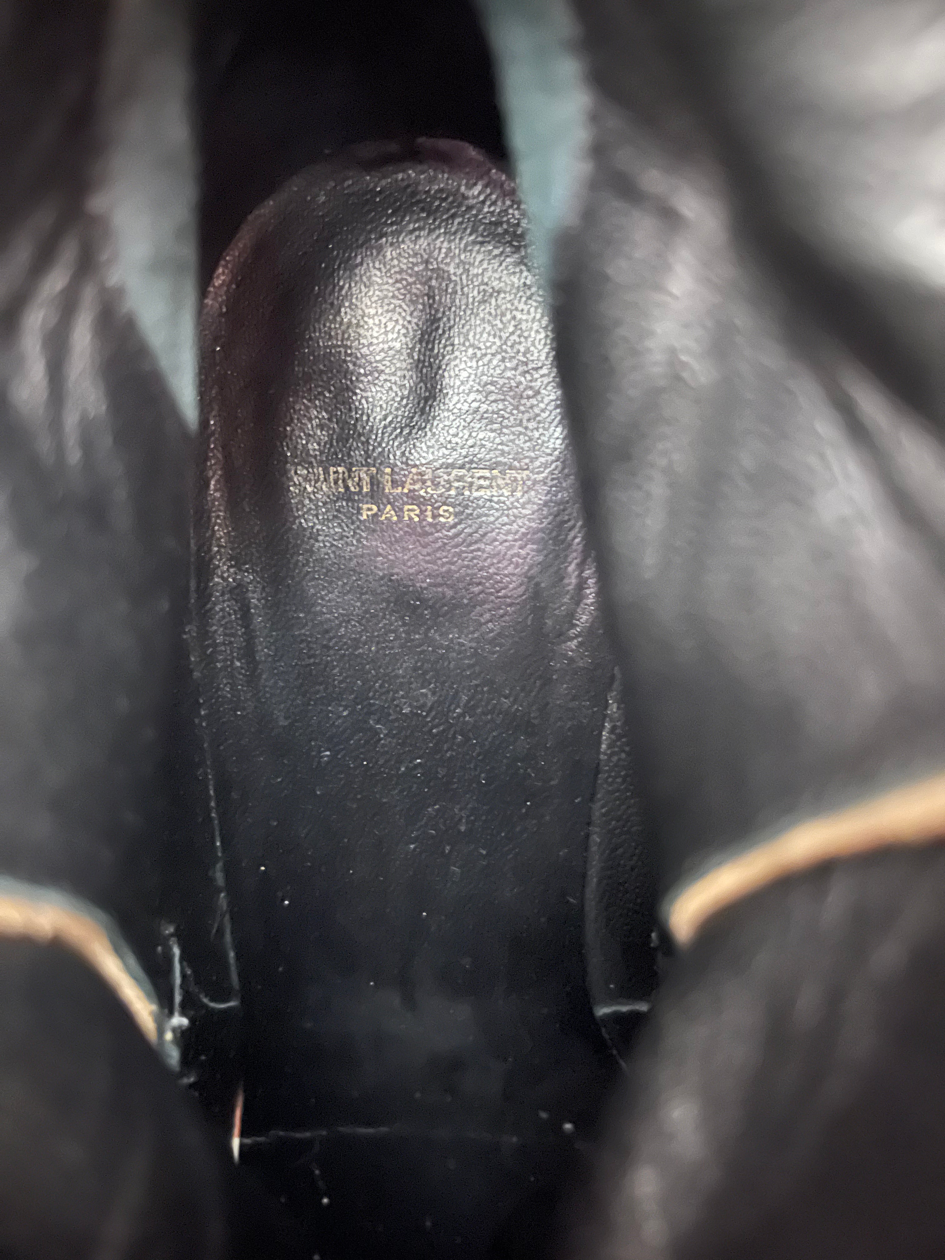 SAINT LAURENT/Booties/EU 34.5/Suede/CML/DY31623737 view 3