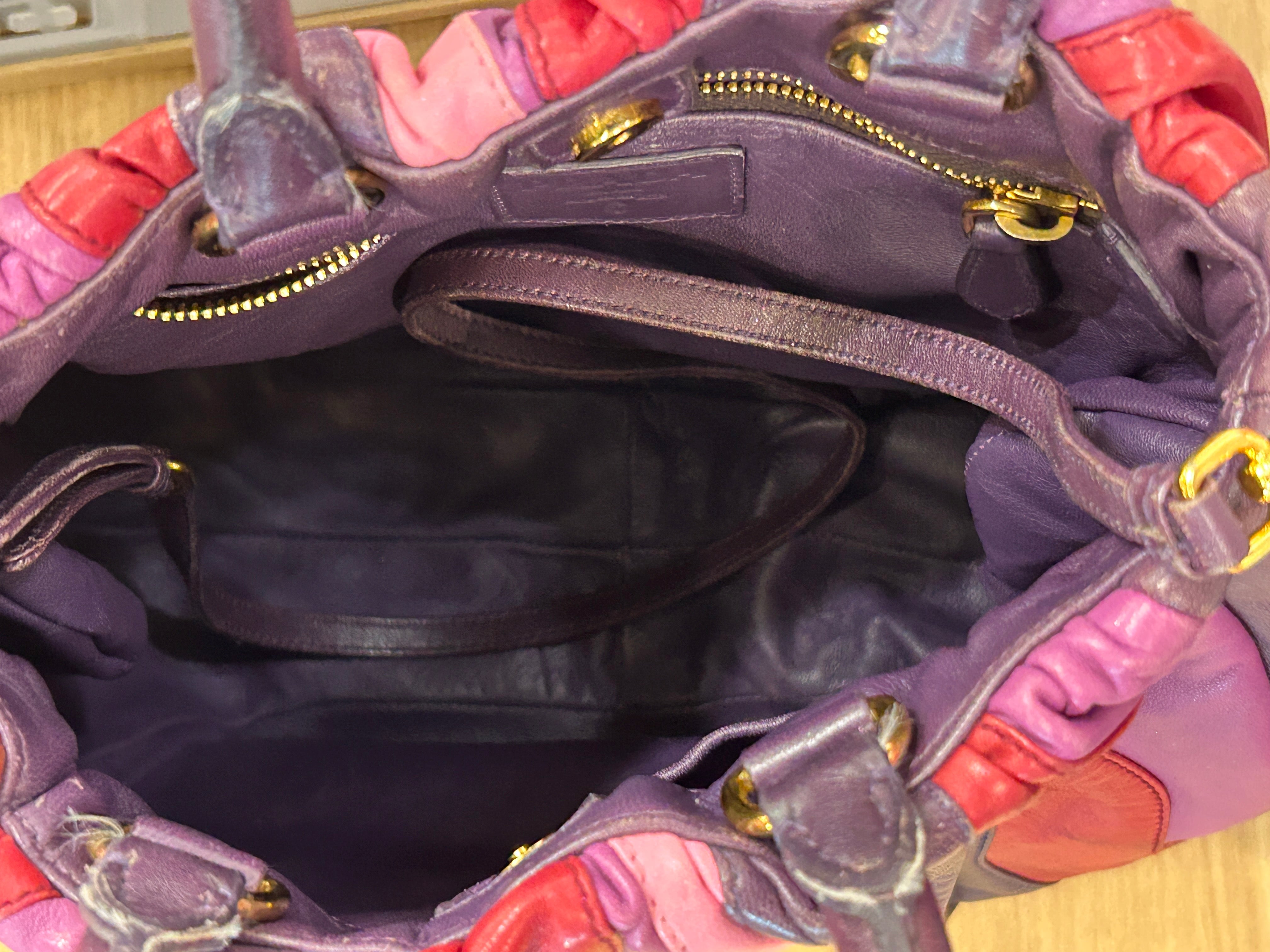 PRADA/Bag/Stripe/Leather/MLT/SQUIGGLE LINES view 4