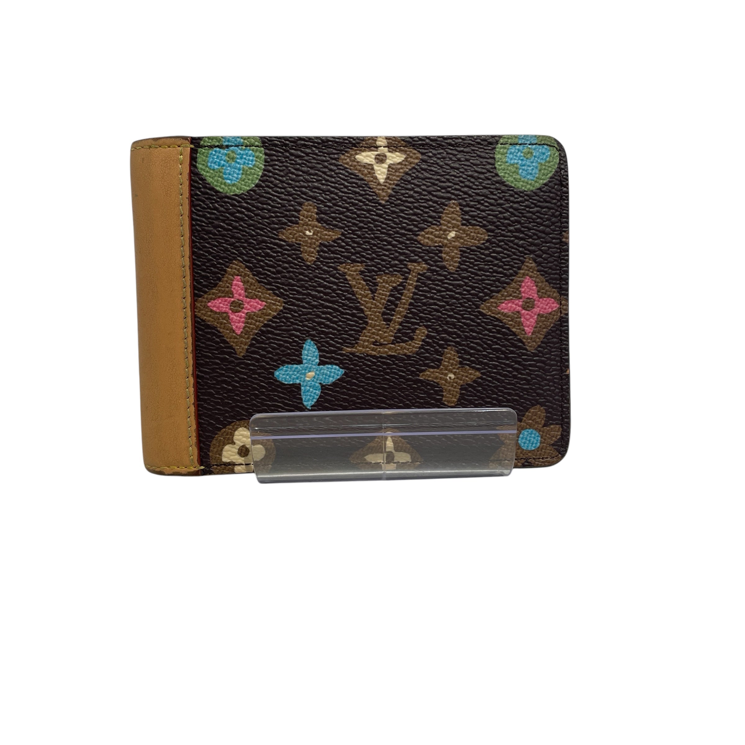 LOUIS VUITTON/Bifold Wallet/Monogram/Leather/BRW/ view 1