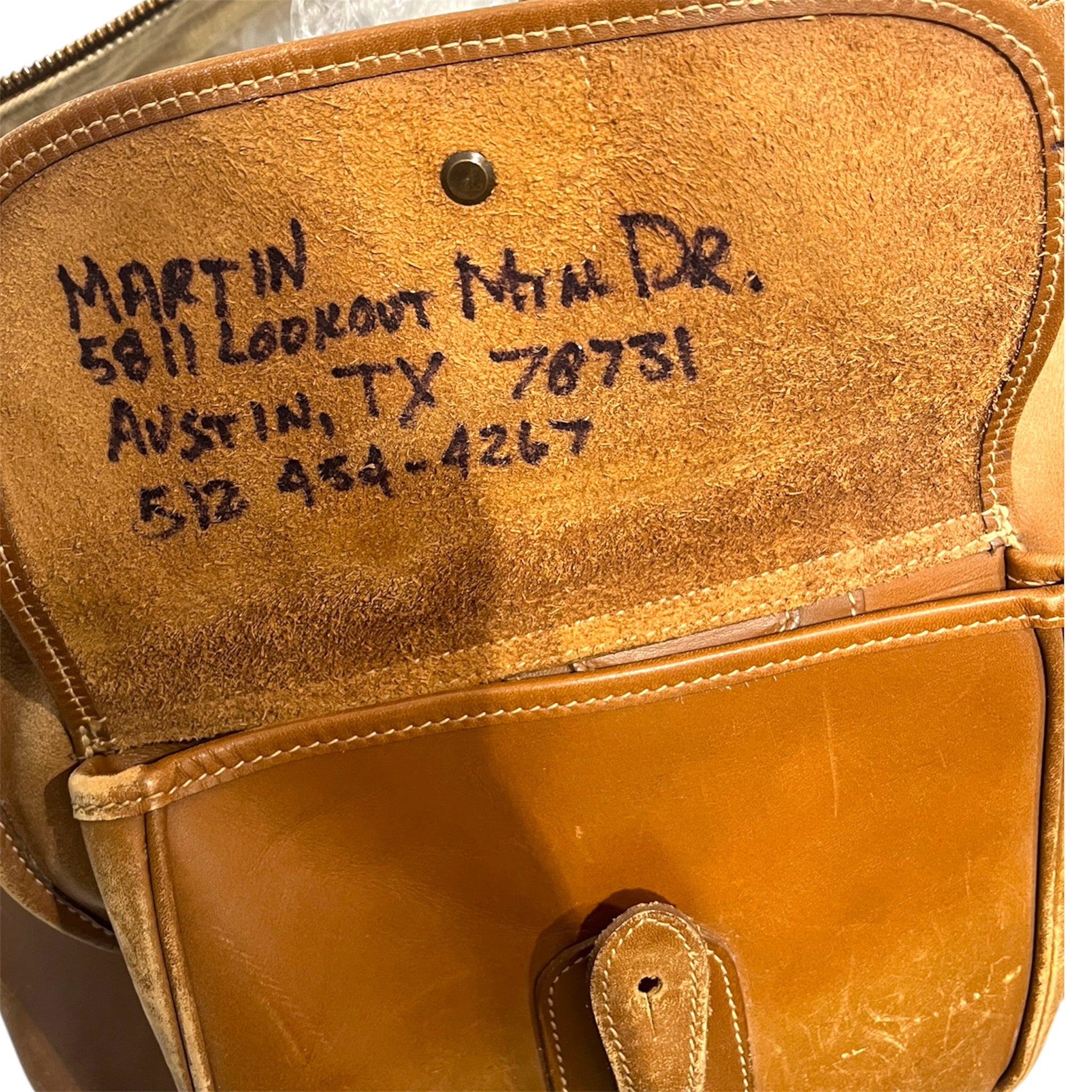 GHURKA/Bag/Leather/BRW/TAN DUFFLE BAG view 5