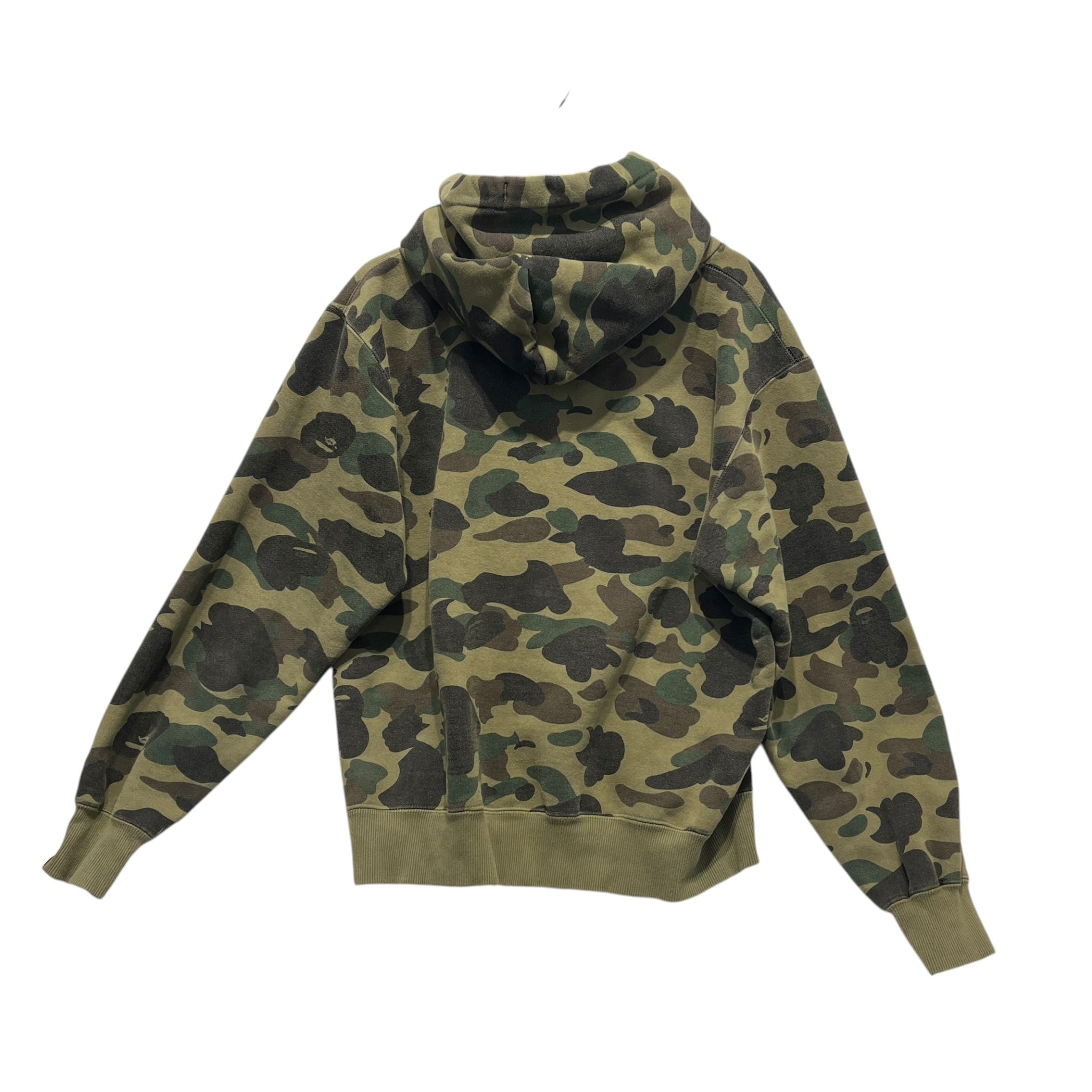 A BATHING APE/Hoodie/M/Camouflage/Cotton/GRN/CHAMPION X BAPE CAMO LOGO view 2