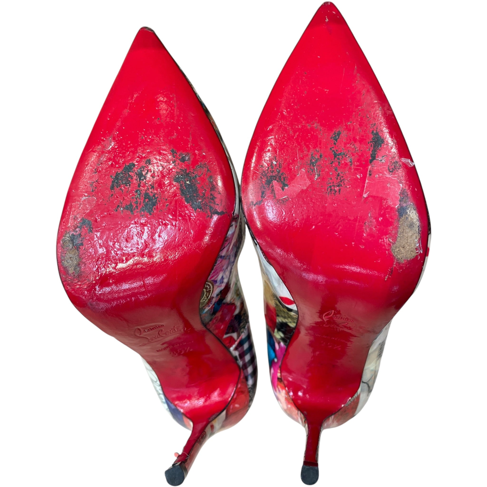 Christian Louboutin/Heels/EU 35.5/All Over Print/Leather/MLT/ view 6