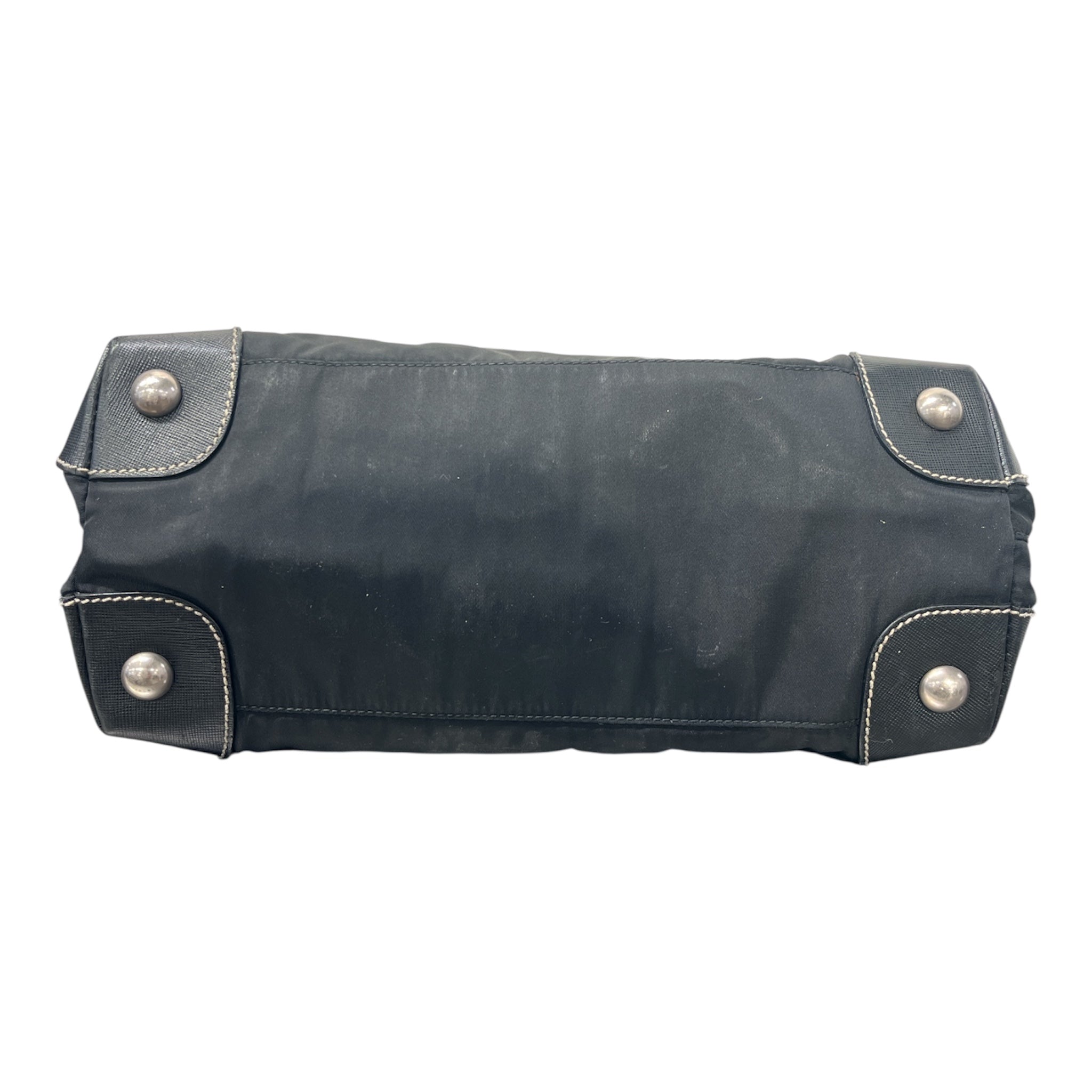 PRADA/Hand Bag/Nylon/BLK/TESSUTO view 4