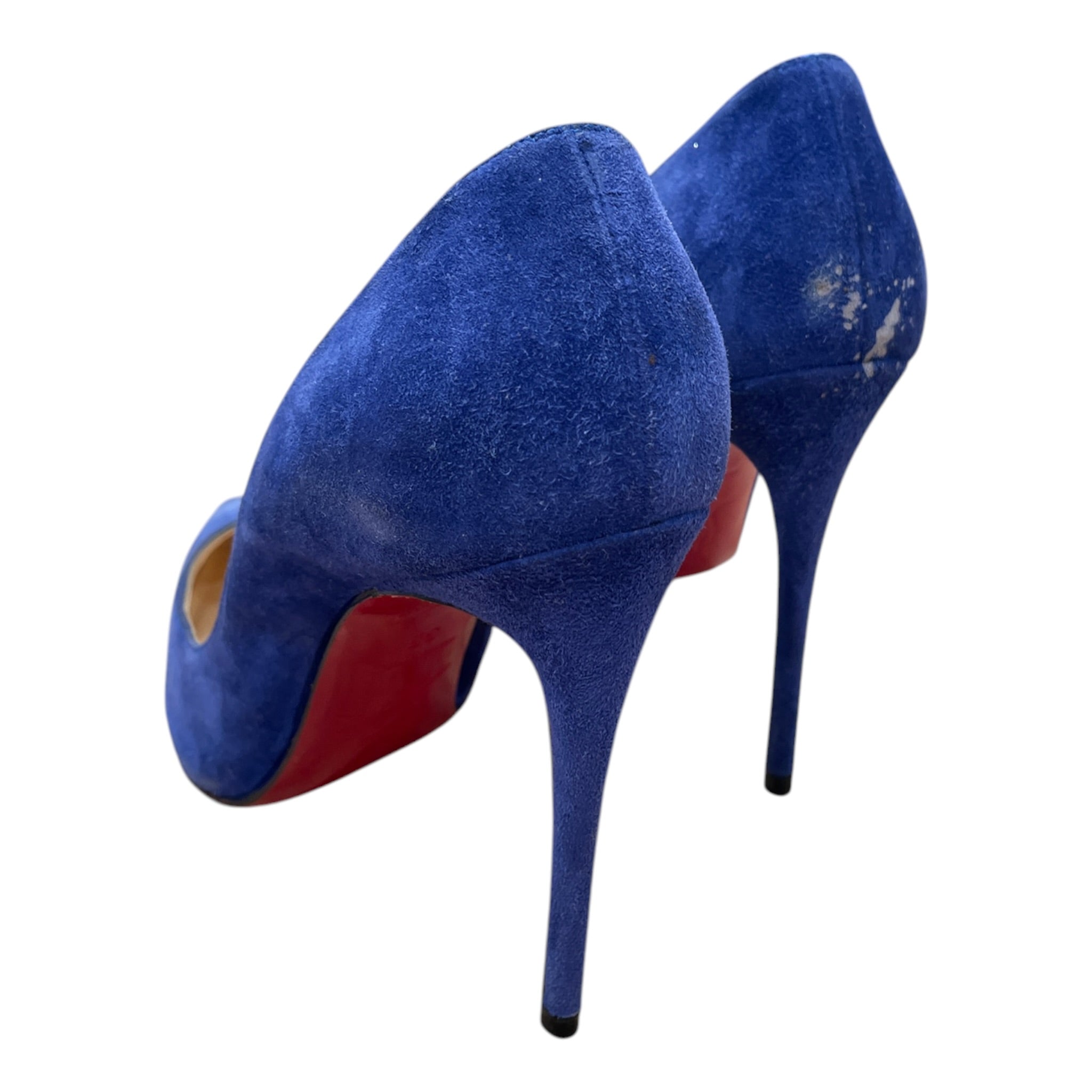 Christian Louboutin/Heels/EU 35/Suede/NVY/ view 2