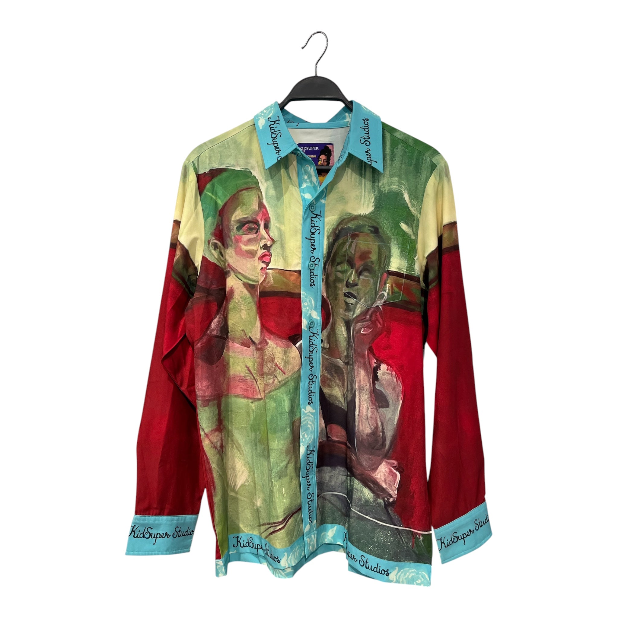 KIDSUPER STUDIOS/LS Shirt/L/Polyester/MLT/Graphic/SS23/MAKEITTWO view 1