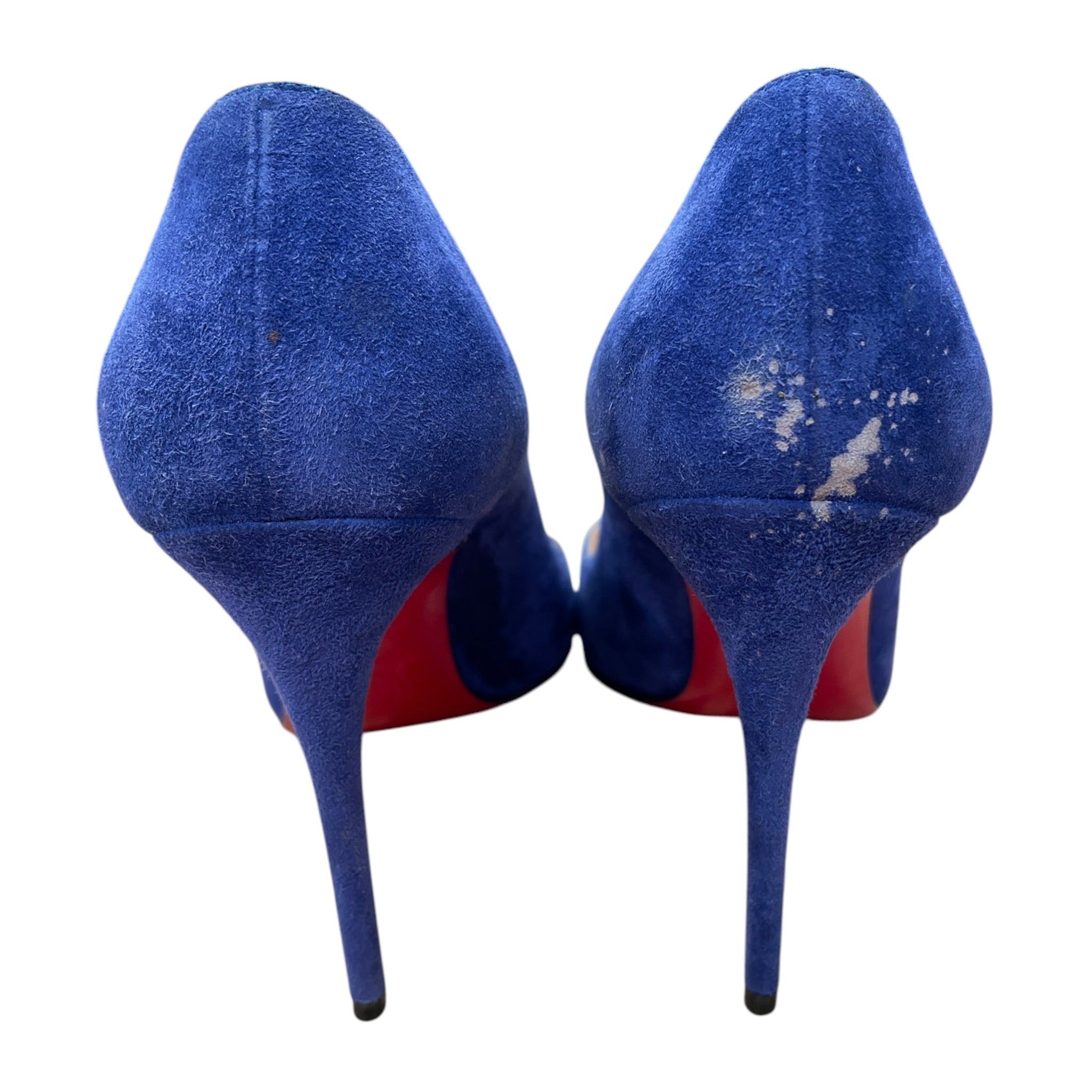 Christian Louboutin/Heels/EU 35/Suede/NVY/ view 3
