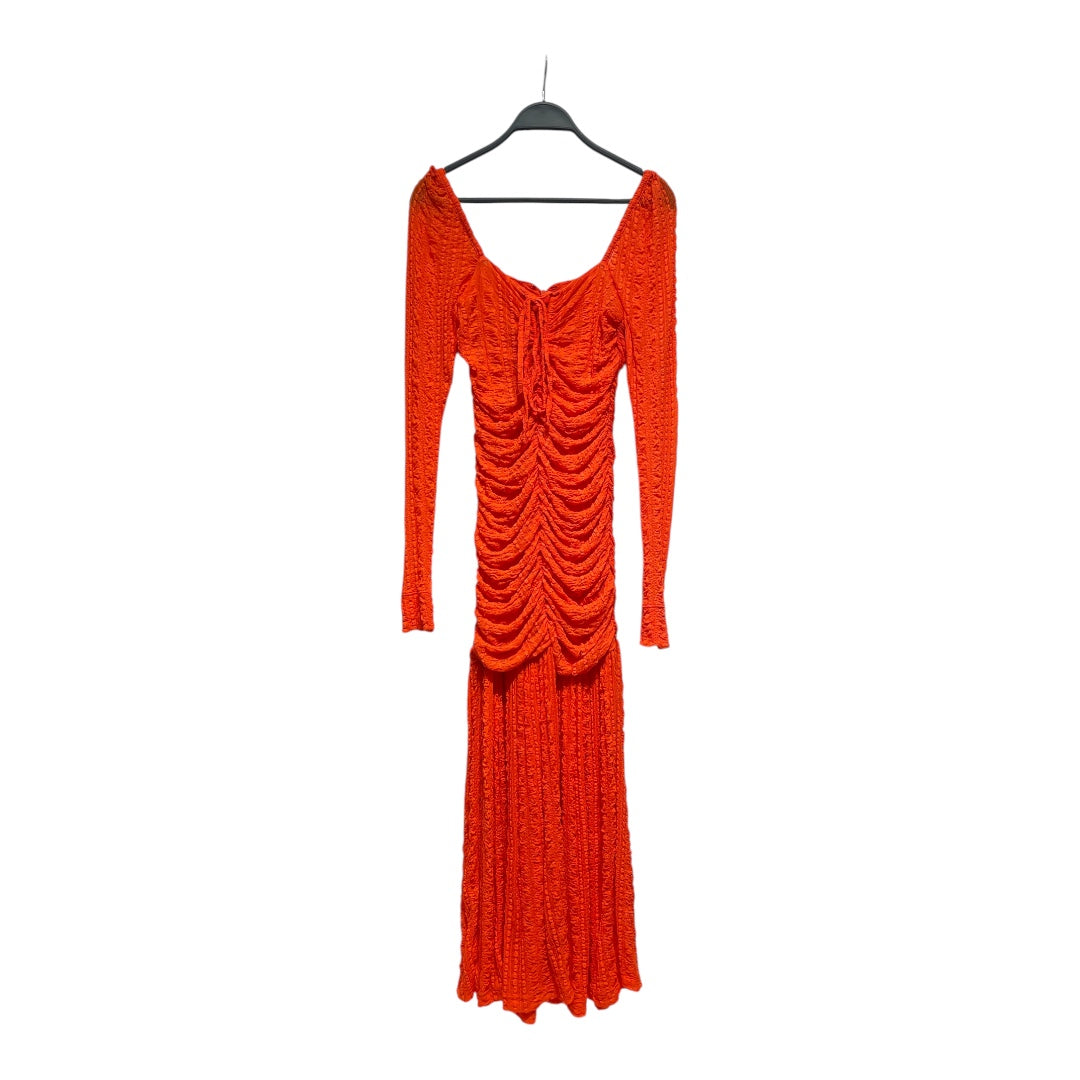 GANNI/LS Dress/S/Polyester/ORN/RN#154757 view 1