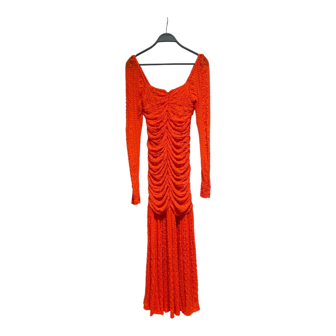 GANNI/LS Dress/S/Polyester/ORN/RN#154757 view 2
