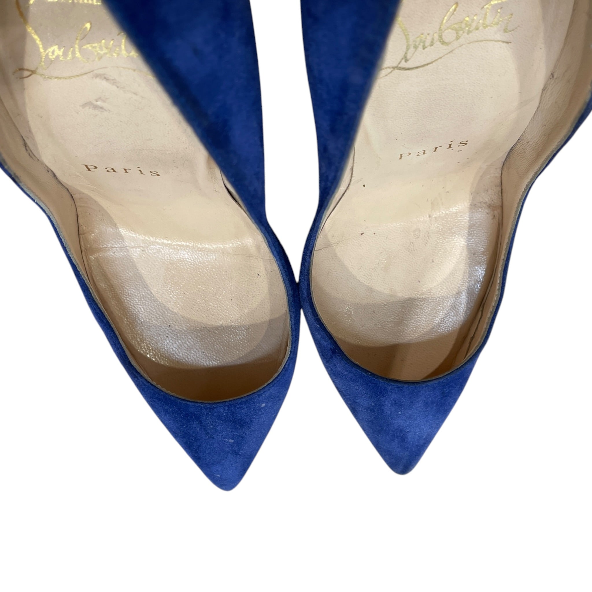 Christian Louboutin/Heels/EU 35/Suede/NVY/ view 5