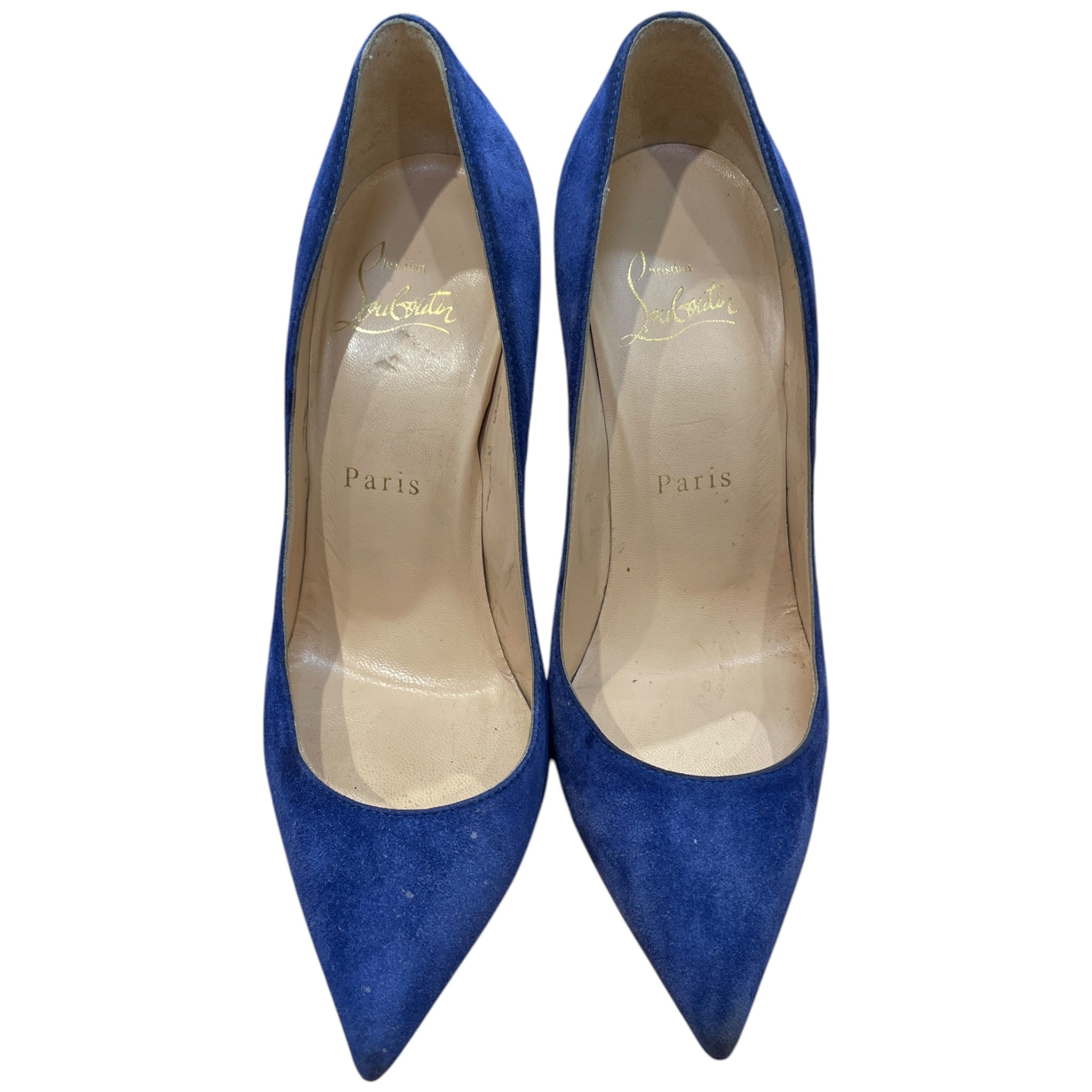 Christian Louboutin/Heels/EU 35/Suede/NVY/ view 4