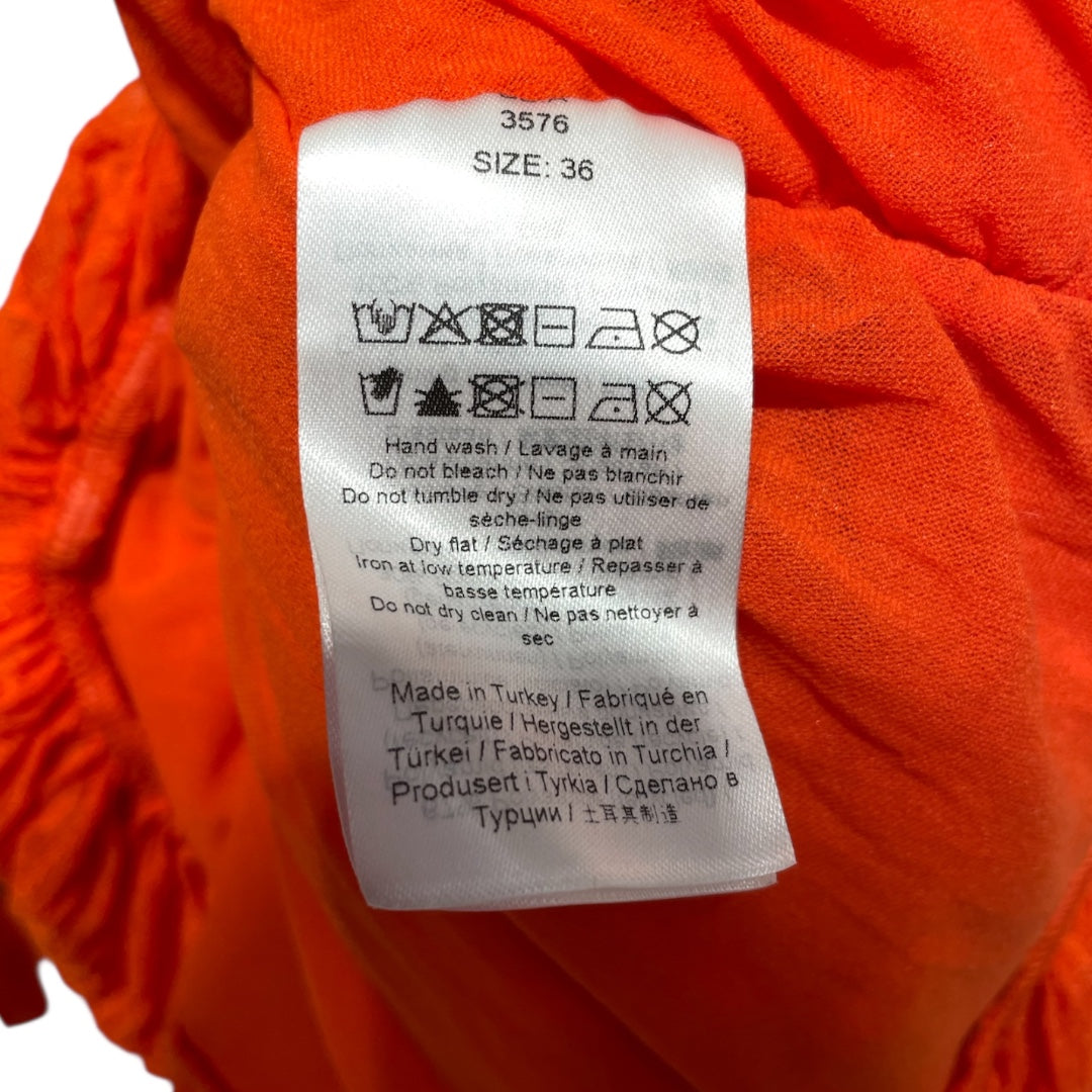 GANNI/LS Dress/S/Polyester/ORN/RN#154757 view 4