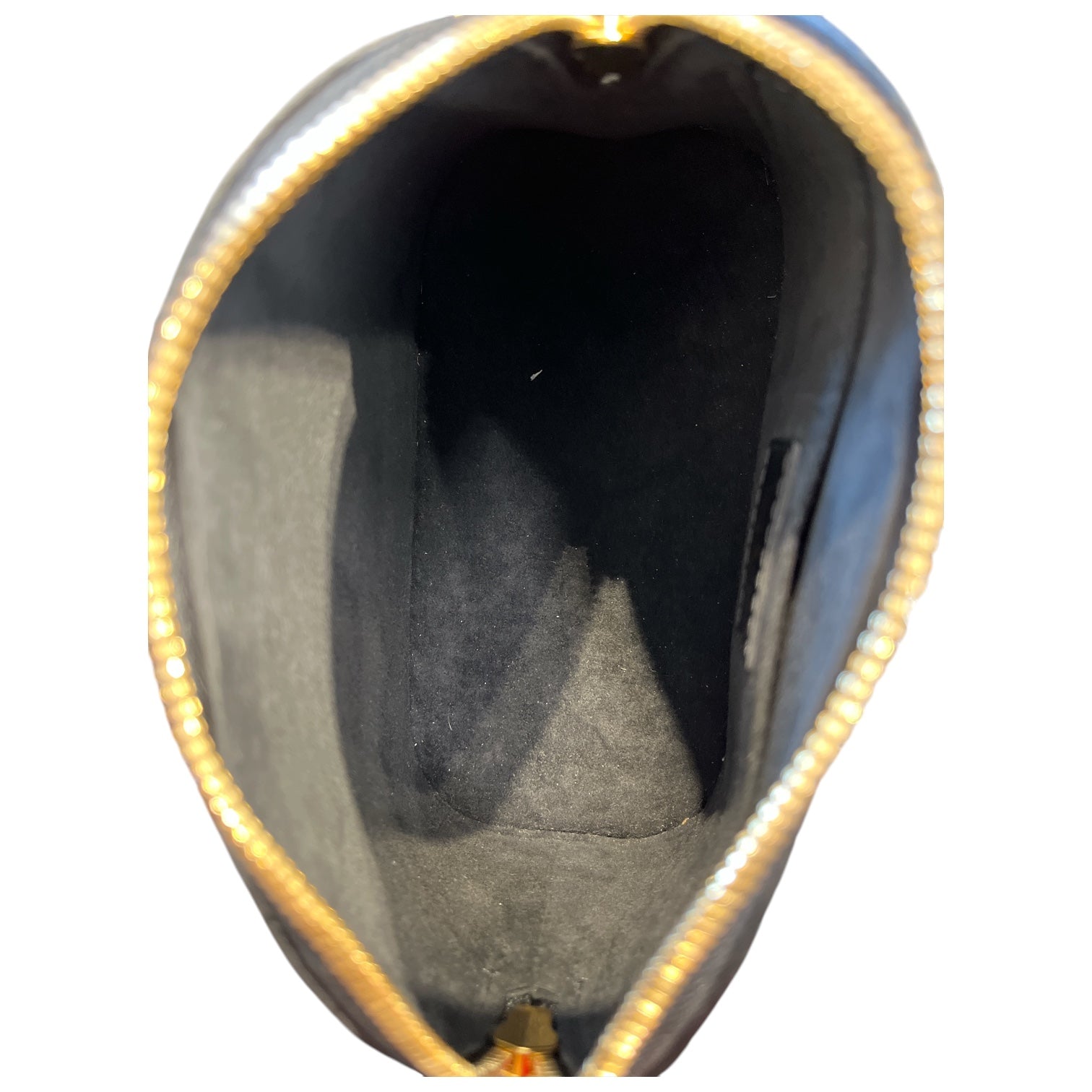 LOUIS VUITTON/Hand Bag/Leather/BLK/alma mini crossbody bag view 4