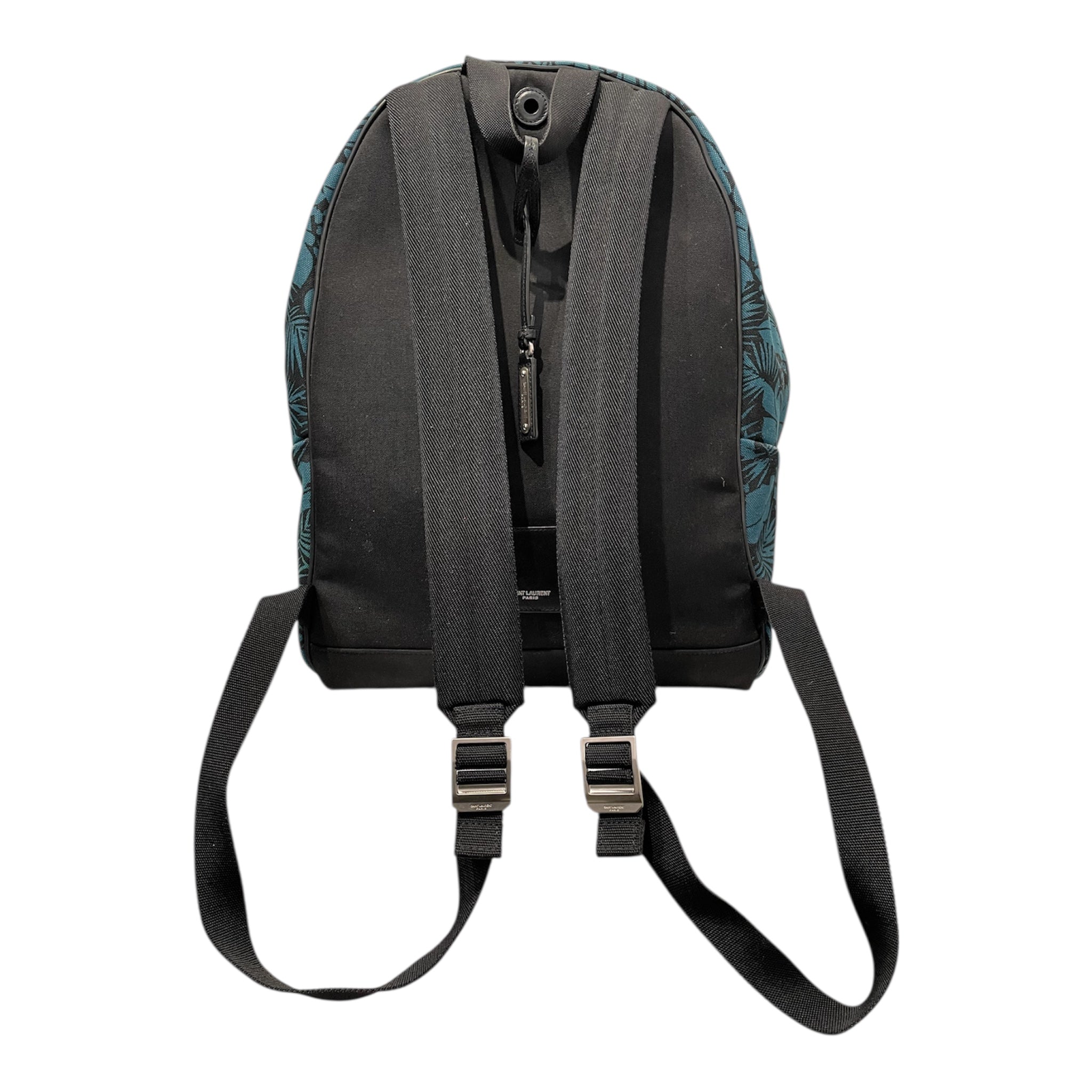 SAINT LAURENT/Backpack/Floral Pattern/Cotton/GRN/FLORAL BACKPACK view 2