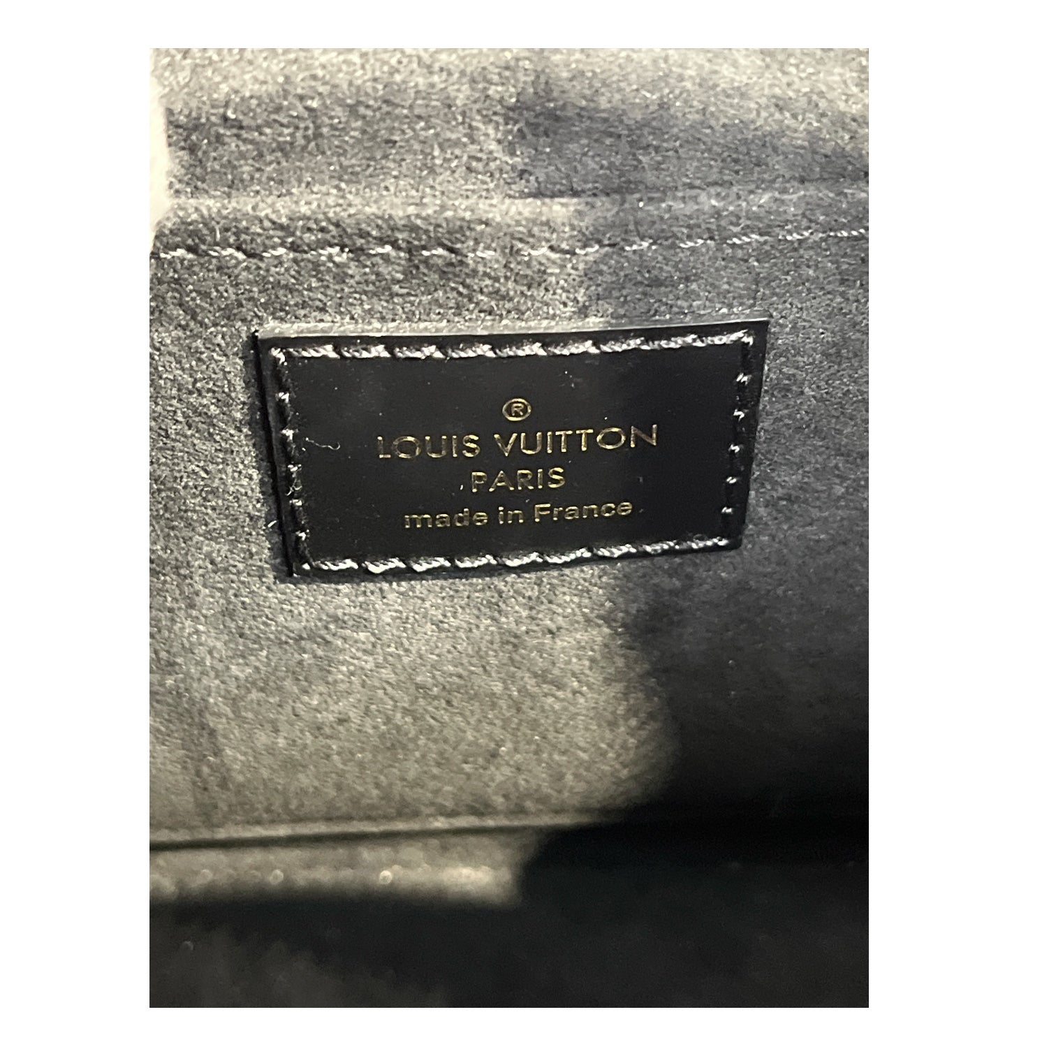 LOUIS VUITTON/Hand Bag/Leather/BLK/alma mini crossbody bag view 5