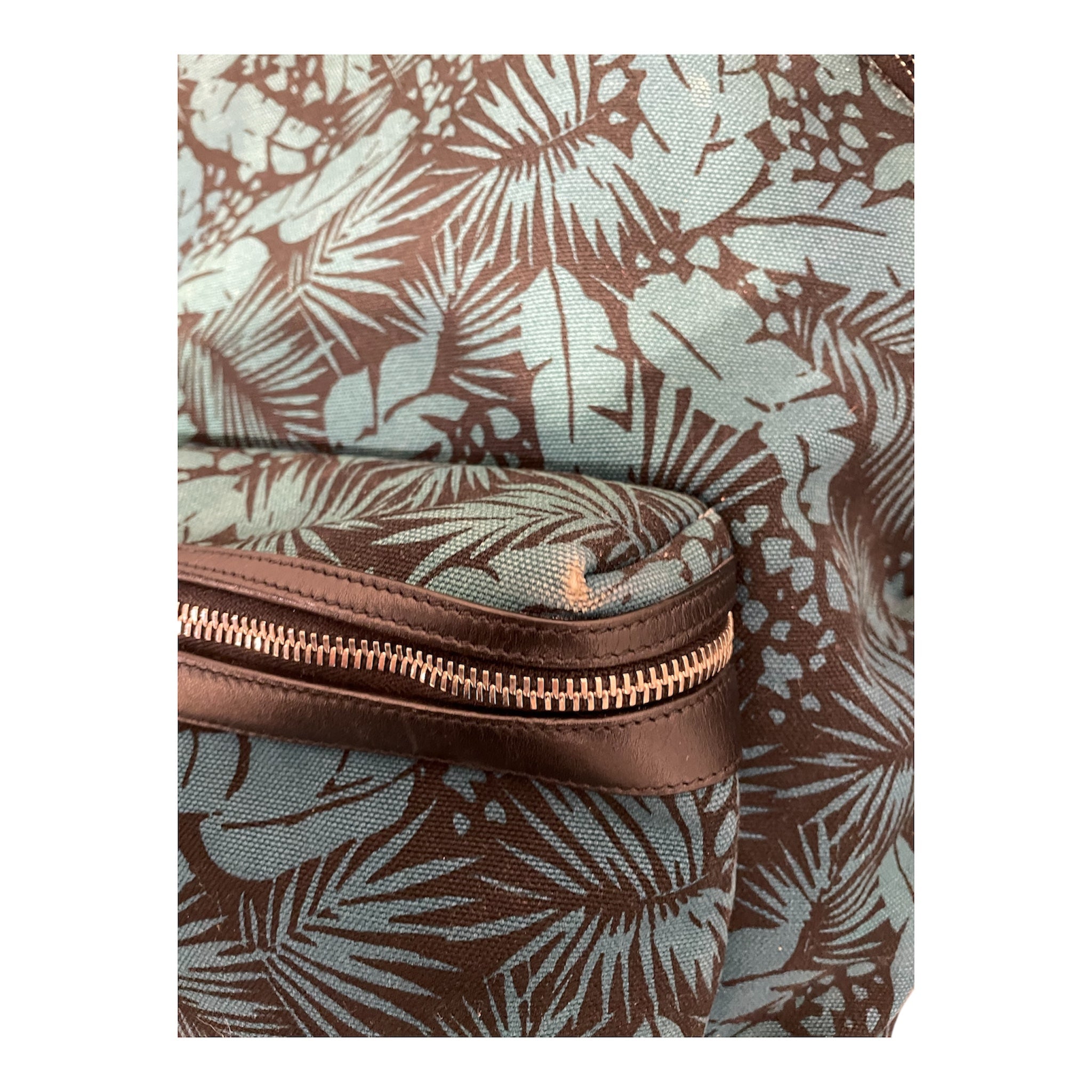 SAINT LAURENT/Backpack/Floral Pattern/Cotton/GRN/FLORAL BACKPACK view 7