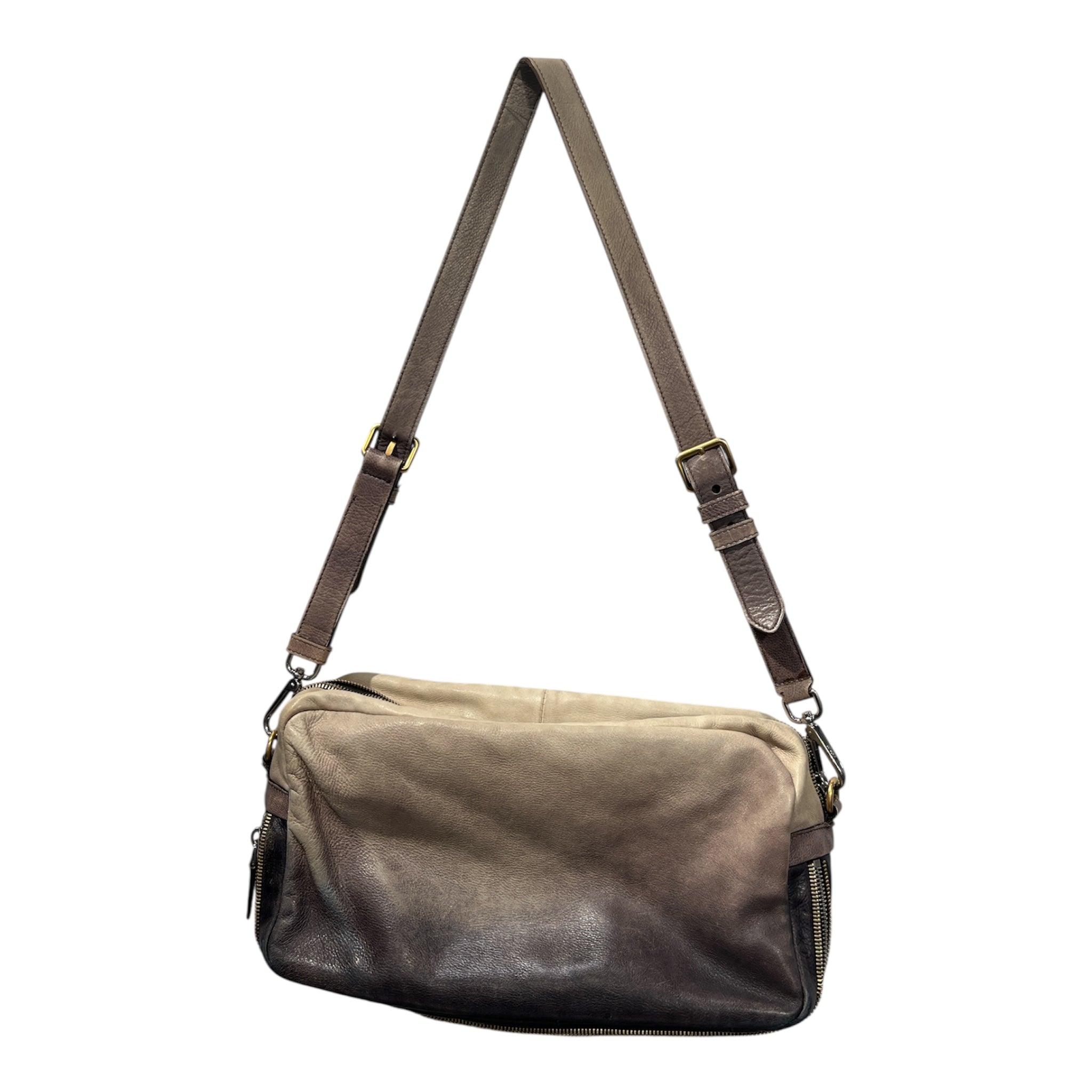 PRADA/Cross Body Bag/Leather/CRM/CREAM/PURPLE GRADIENT view 2