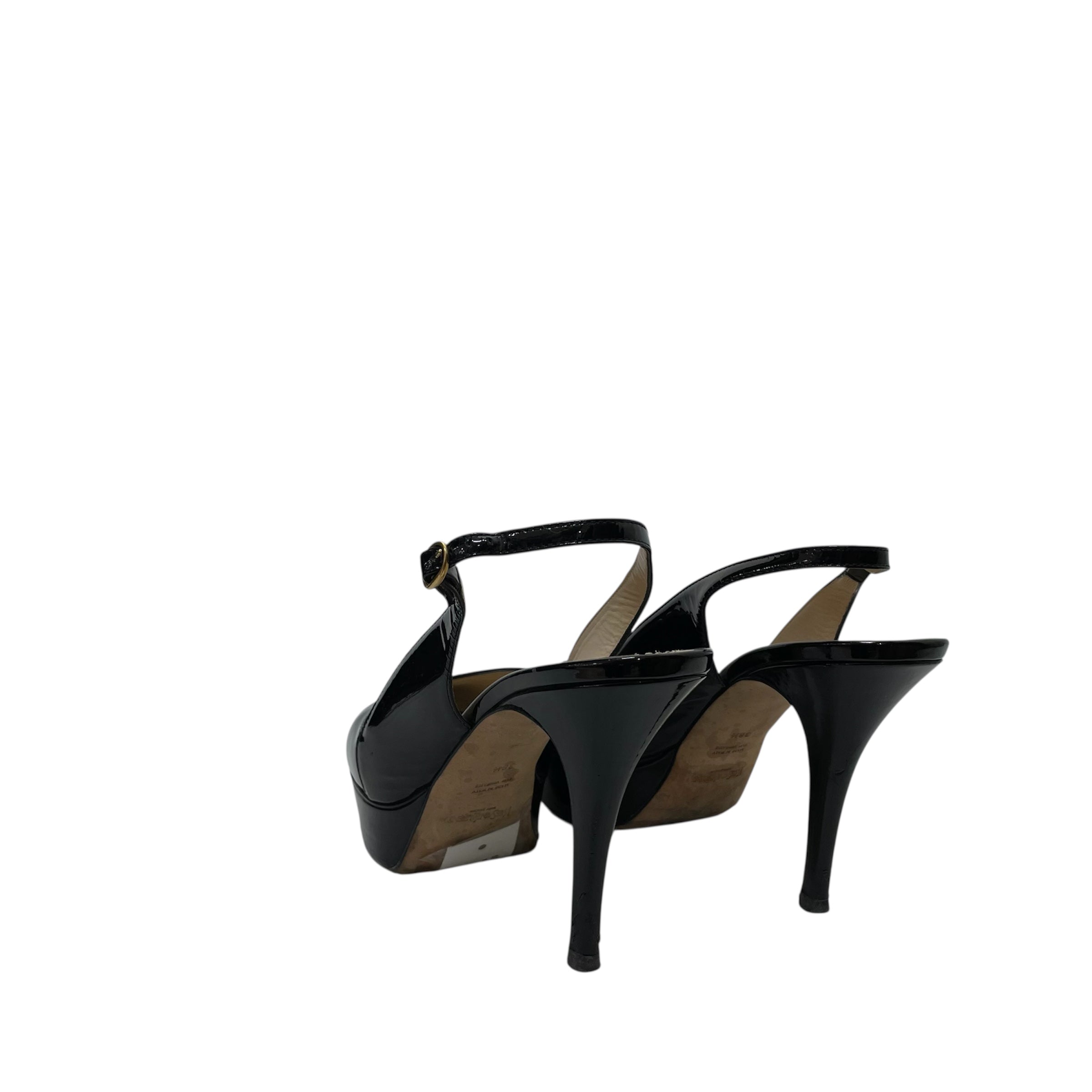 YVES SAINT LAURENT/Heels/EU 38.5/BLK/TRIBUTE view 2