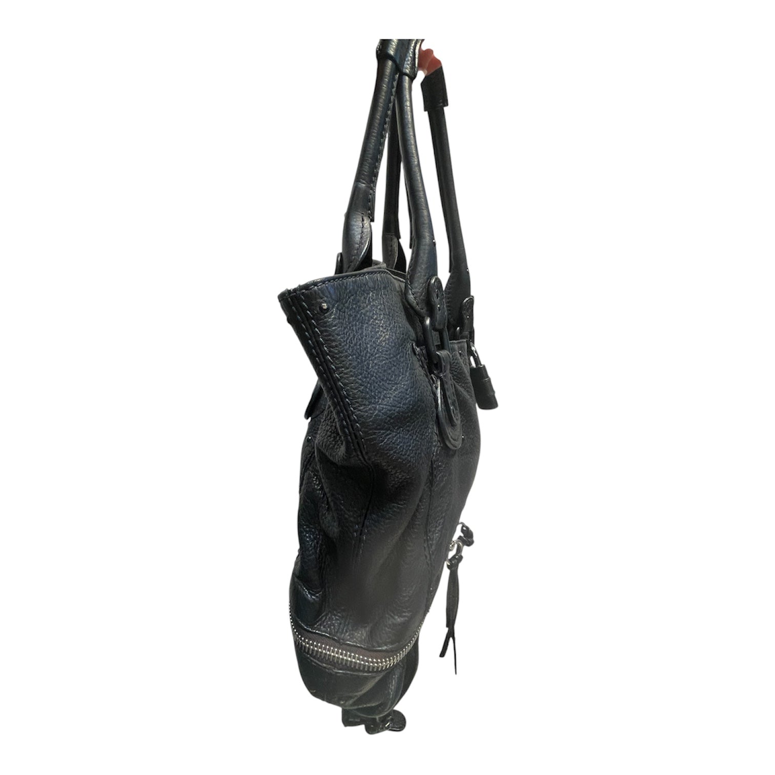 Chloe/Tote Bag/Leather/BLK/PADDINGTON LEATHER TOTE view 3